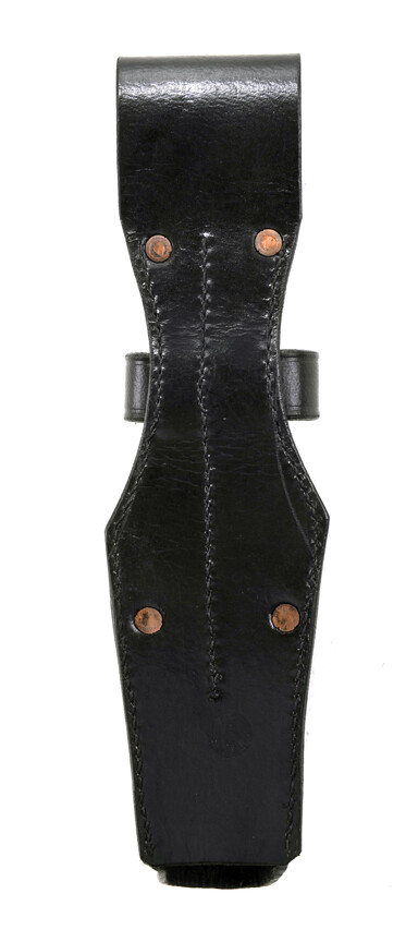 Original WWII Era German K98 Mauser Rifle Leather Bayonet Frog - Reproduction