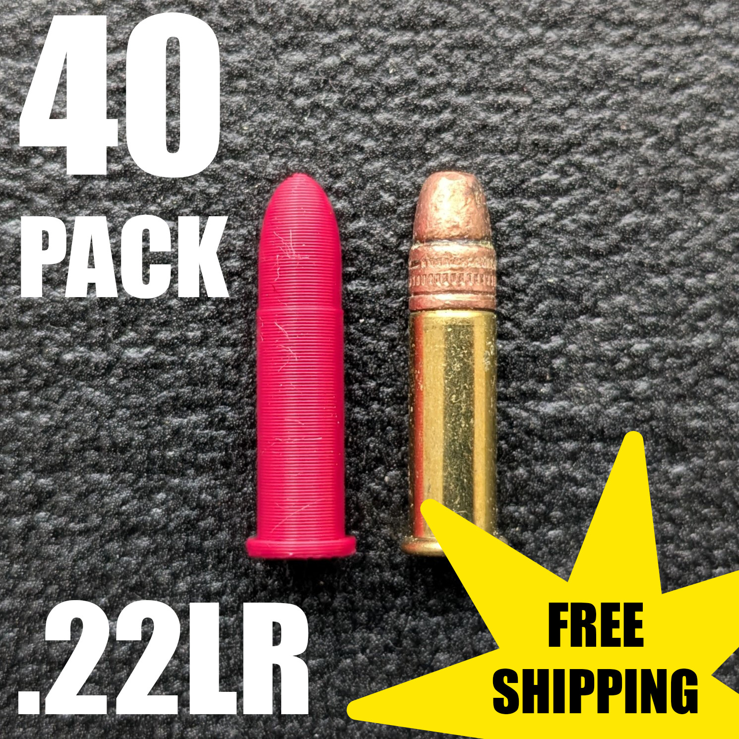 22LR 22 LR Snap Caps (40pack) - Dry Fire Safety Training Rimfire Rounds *USA