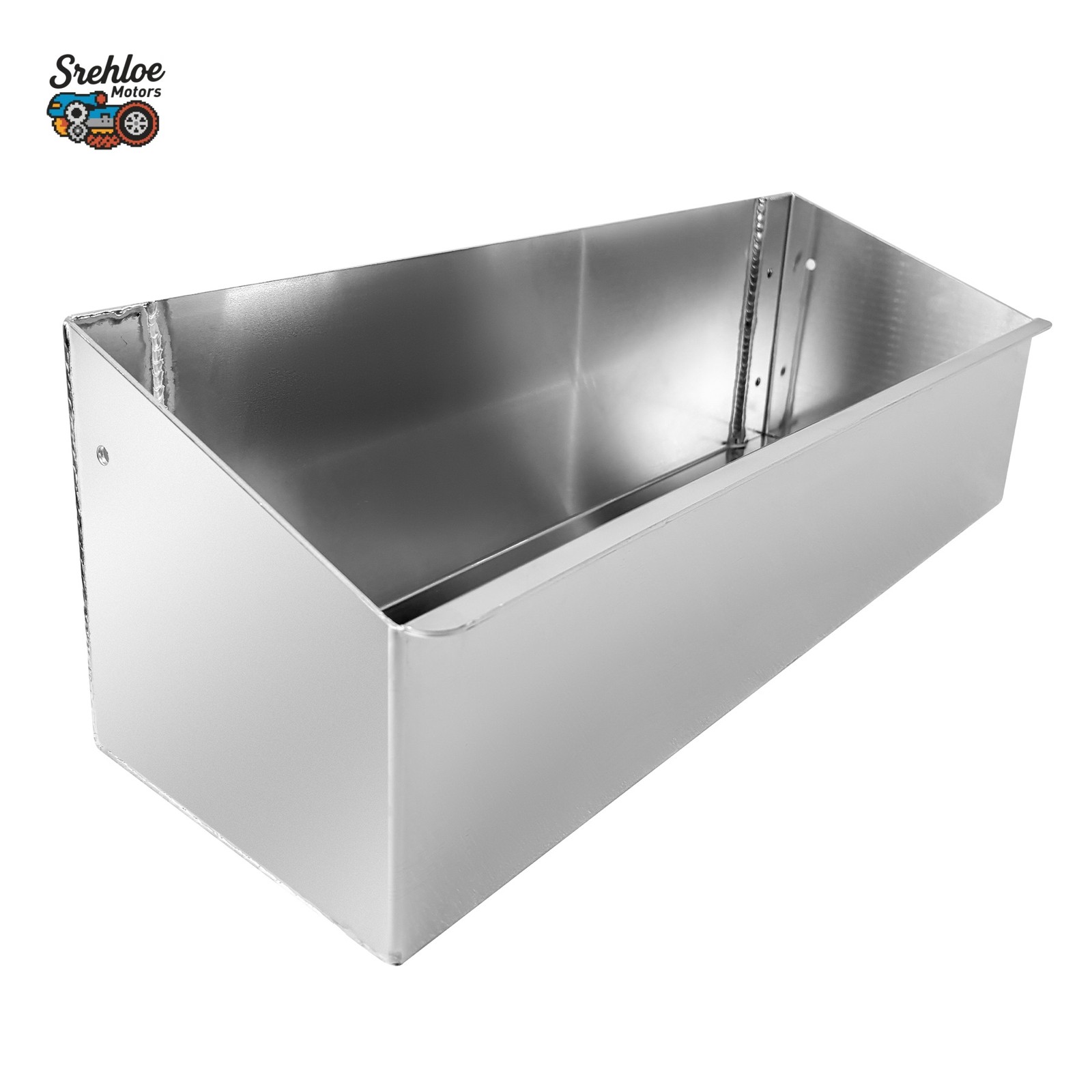 Aluminum Multi Use Cabinet Holder Storage Organizer For Trailer Garage Silver