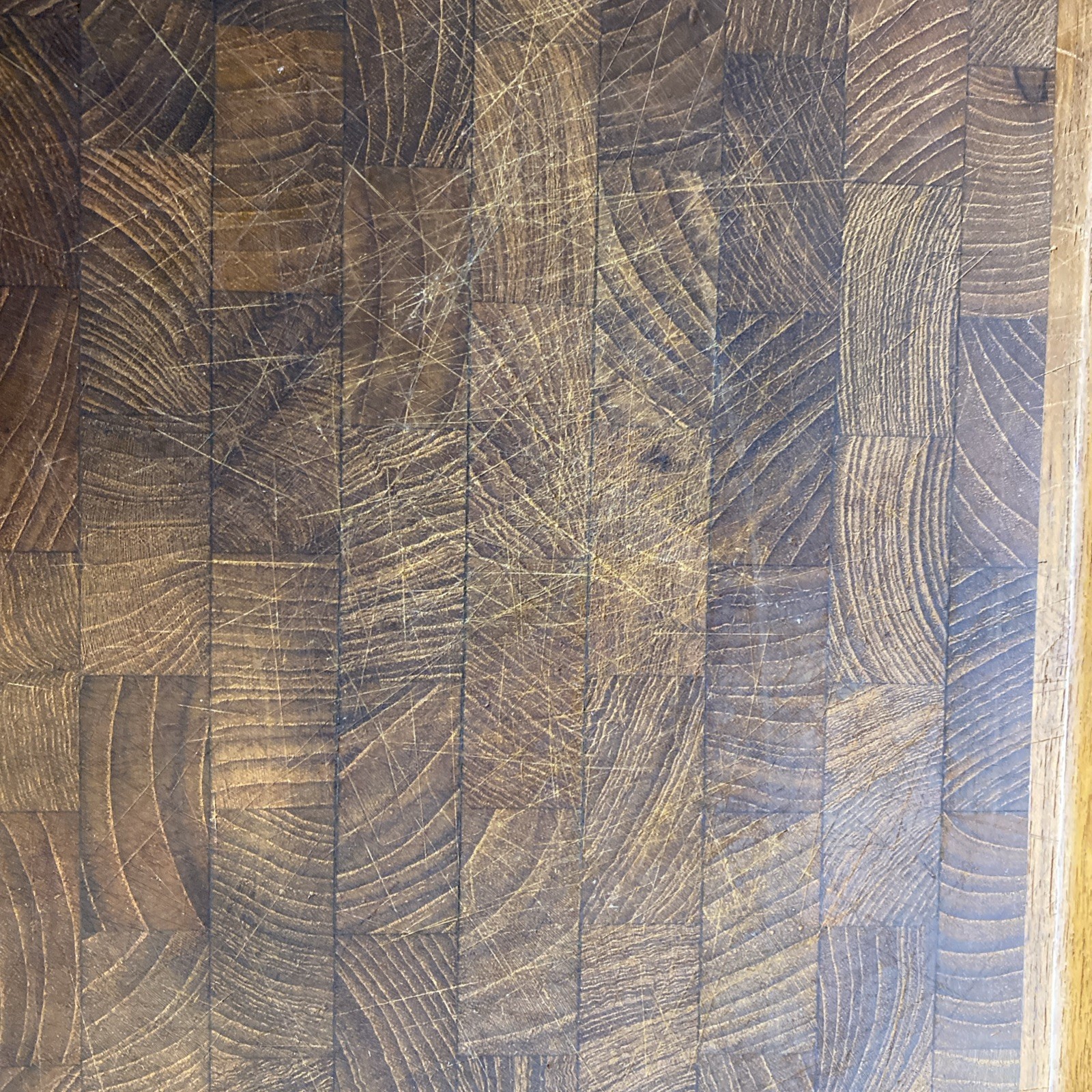 Vintage Dansk Jens Quistgaard rectangular Teak Cutting Board Denmark 17x11 HTF