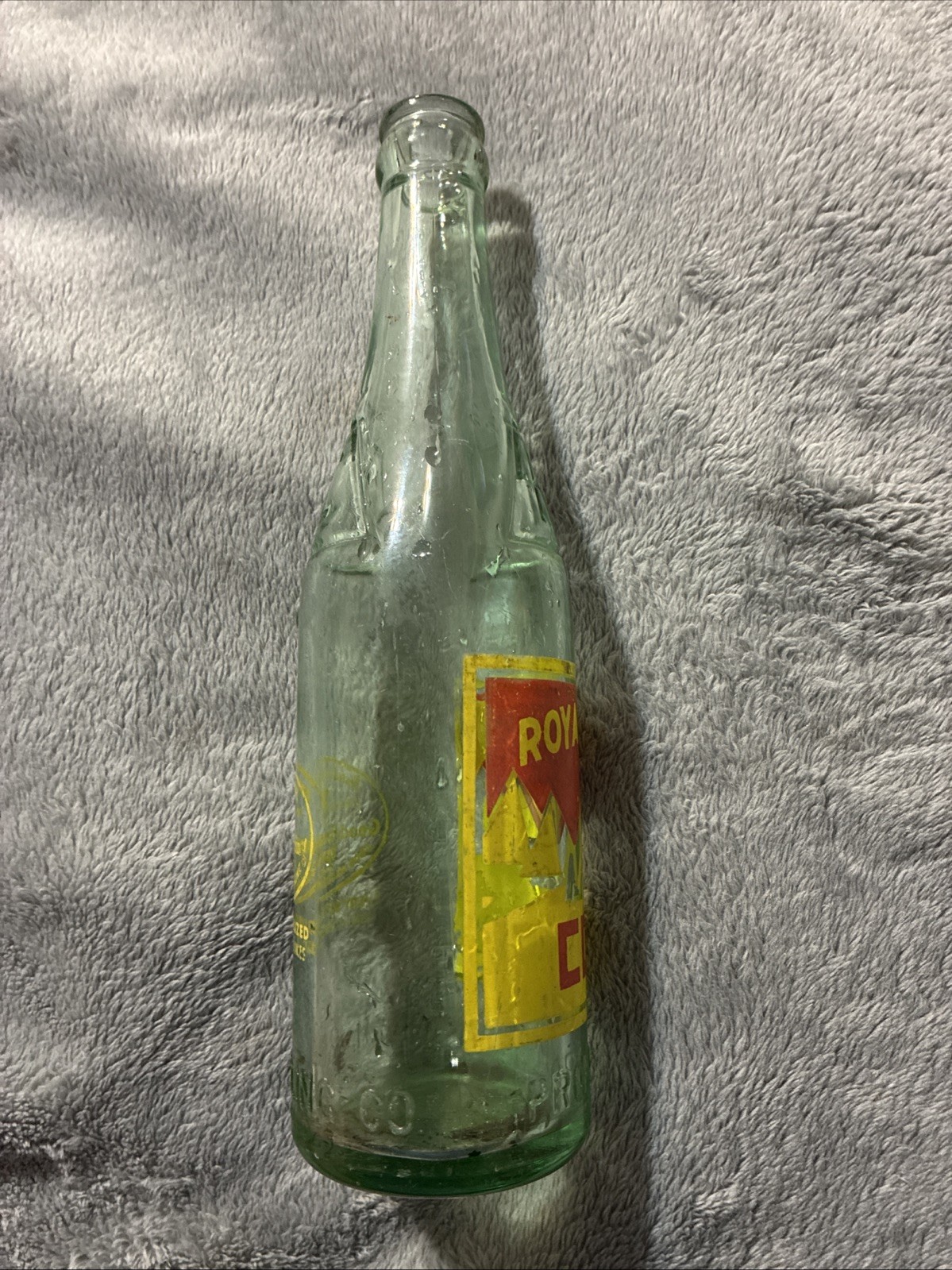 Vintage Royal Crown RC Cola Acl & Embossed 12oz Soda Bottle Good Housekeeping