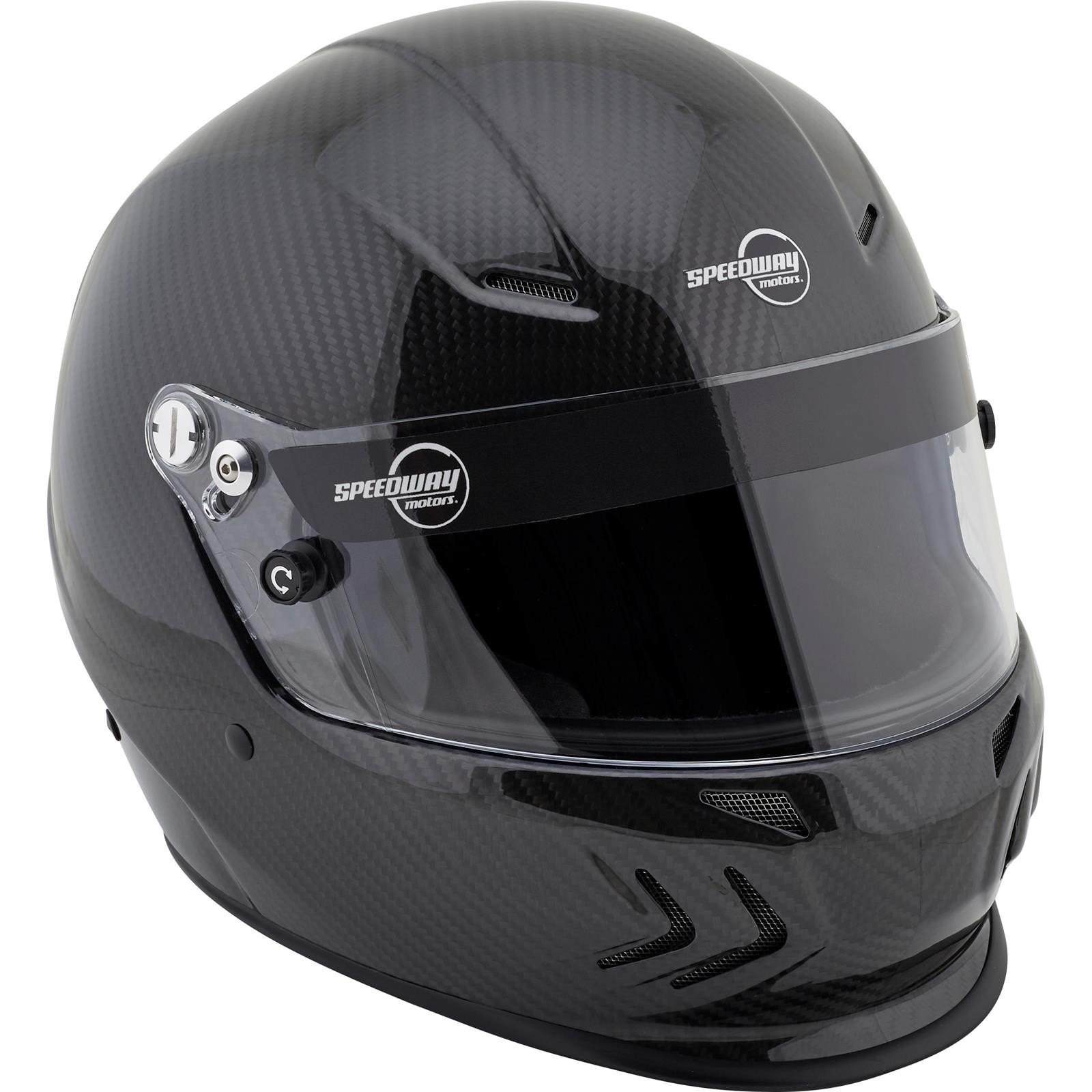 Speedway Motors SA2020 Carbon Fiber Racing Helmet