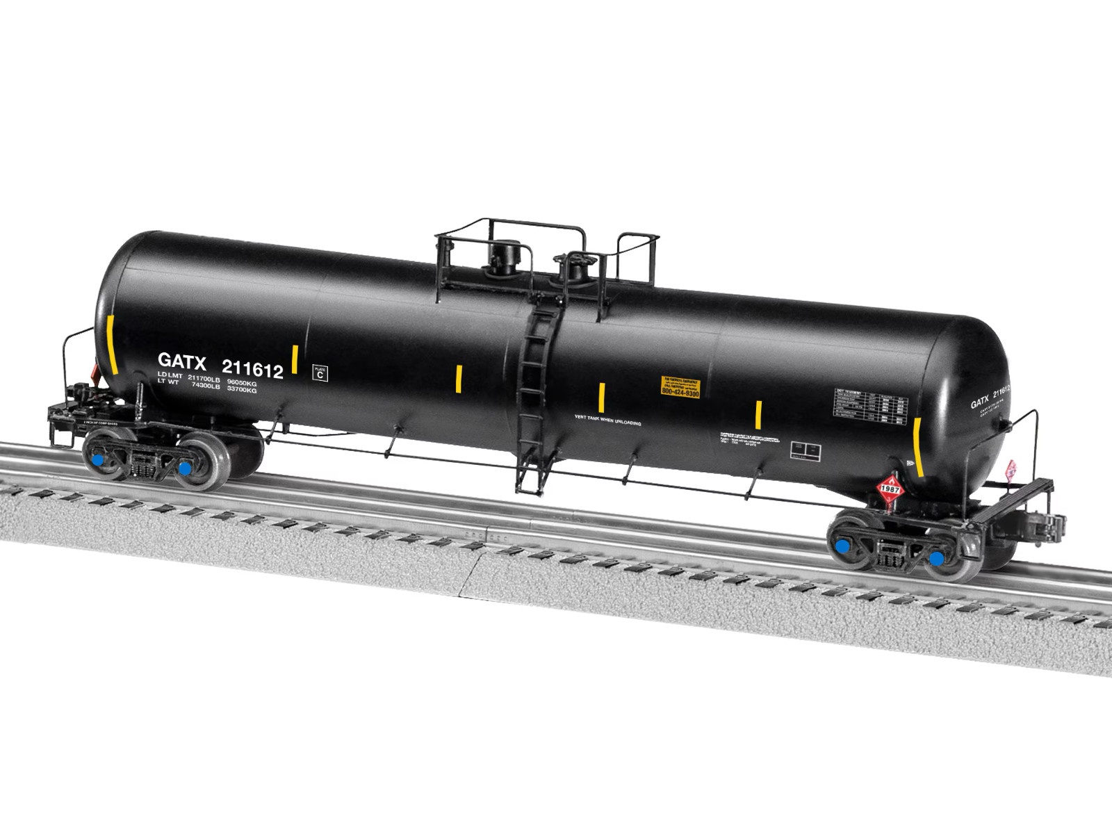 (PRE ORDER) Lionel GATX Vision Ethanol Tank Car #211612