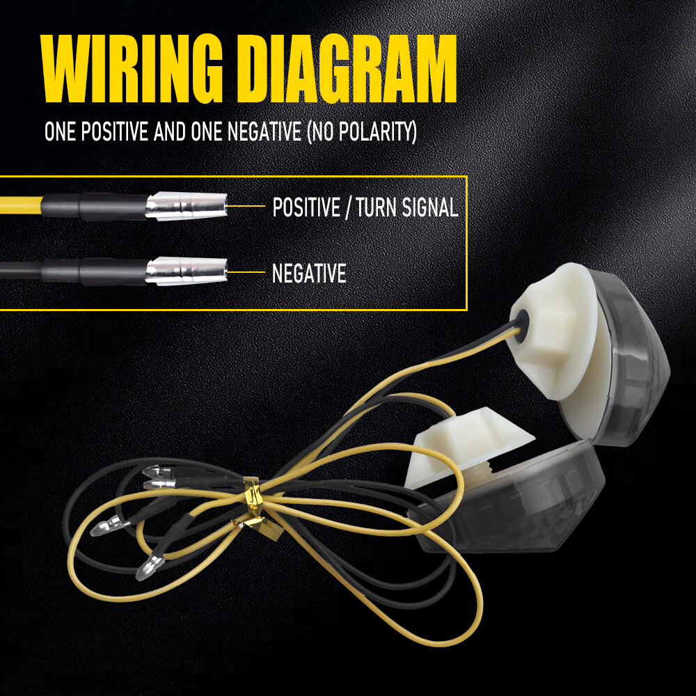 2 pack Flush Mount Front Turn Signals Light Fit Honda CBR 600RR 1000RR 04-13 NEW