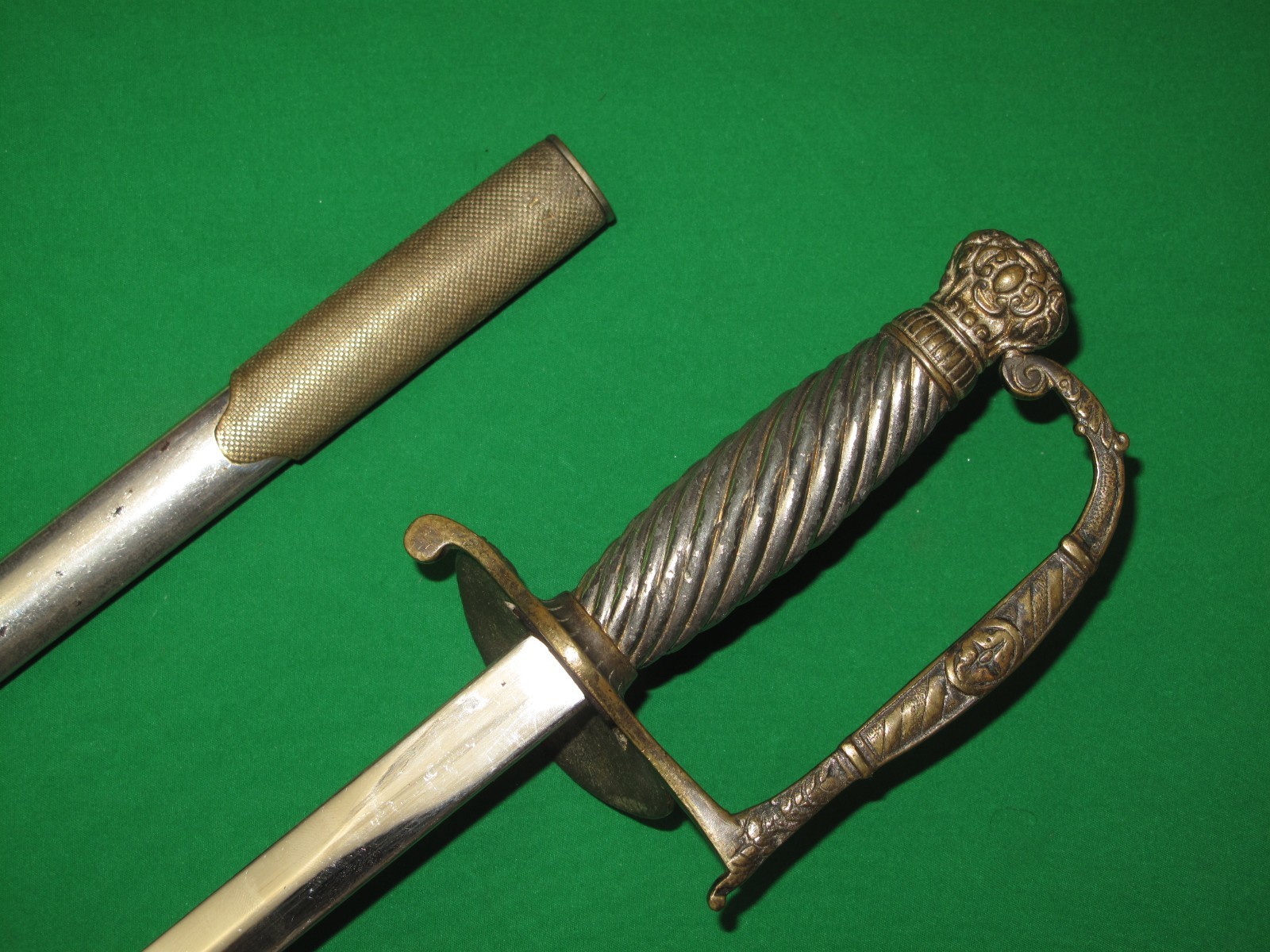 Interesting US Civil War Sword Used Collectible Sword, Free Shipping