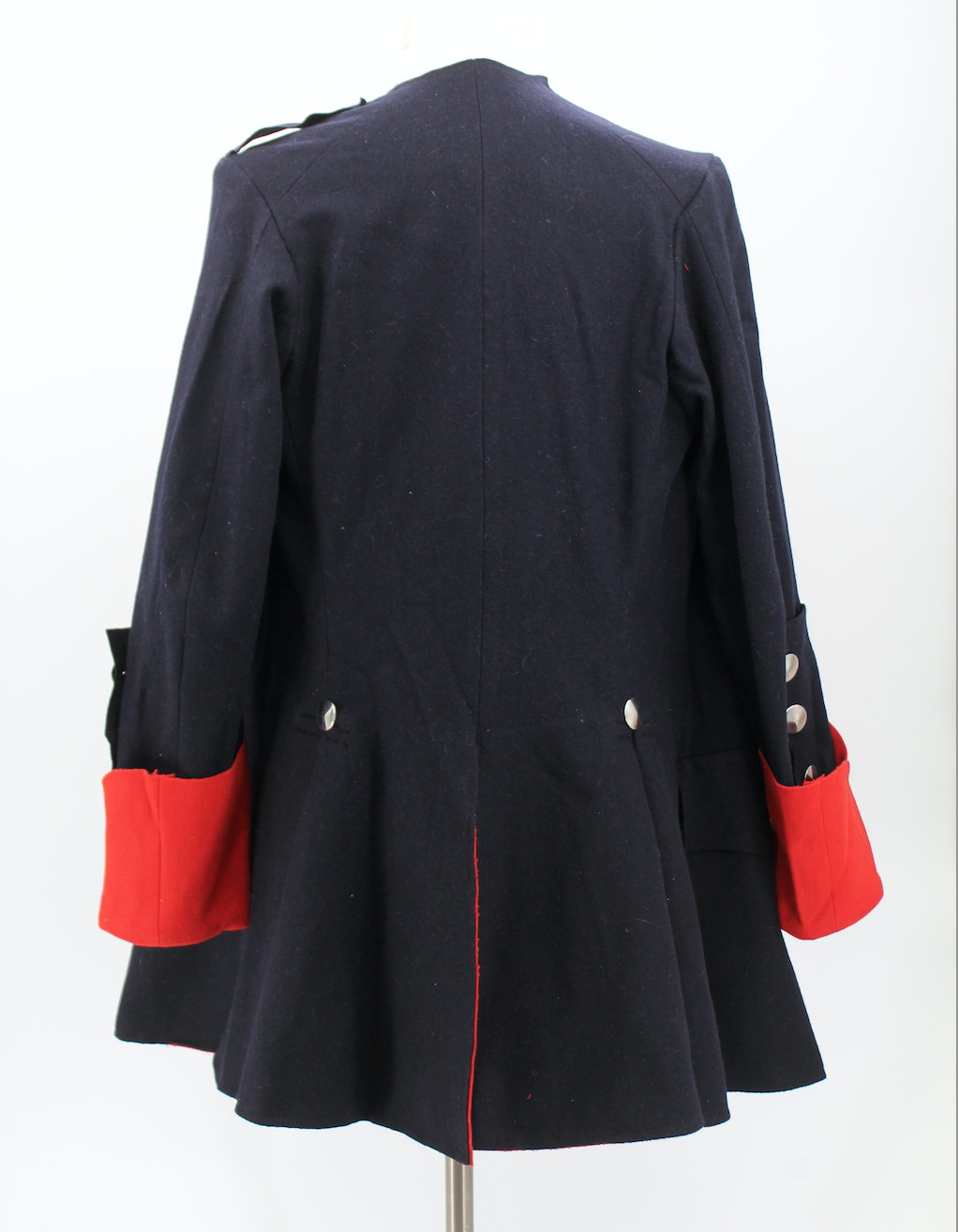French & Indian War Blue & Red Regimental Coat Size 42 / Large