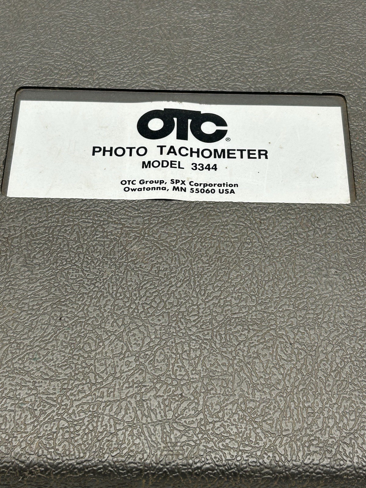 OTC Tools 3344 PHOTO TACHOMETER TESTED WORKING NO INSTRUCTIONS