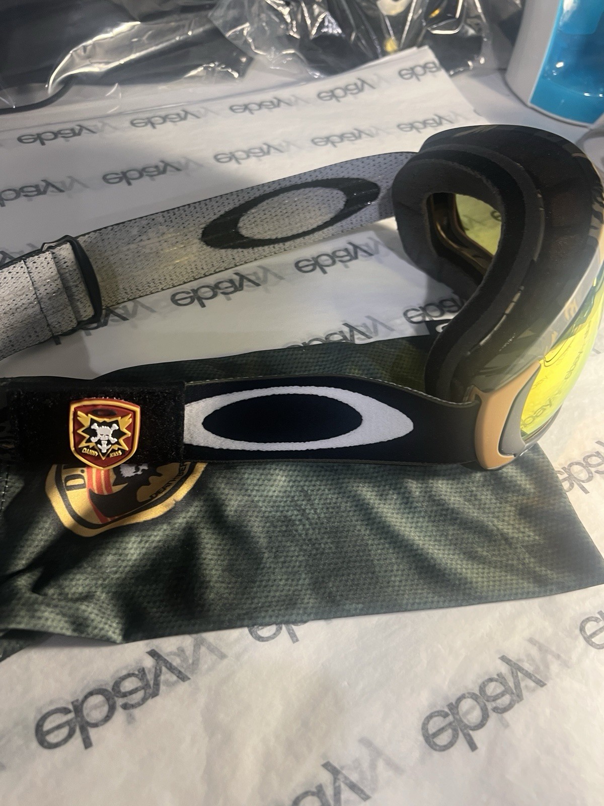 Oakley x Danny Kass Collab canopy googles Camo Green Black