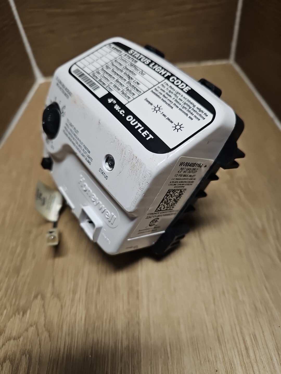 Honeywell Water Heater Gas Valve WV8840B1158 (30 DAY WARRANTY) Ships FAST!