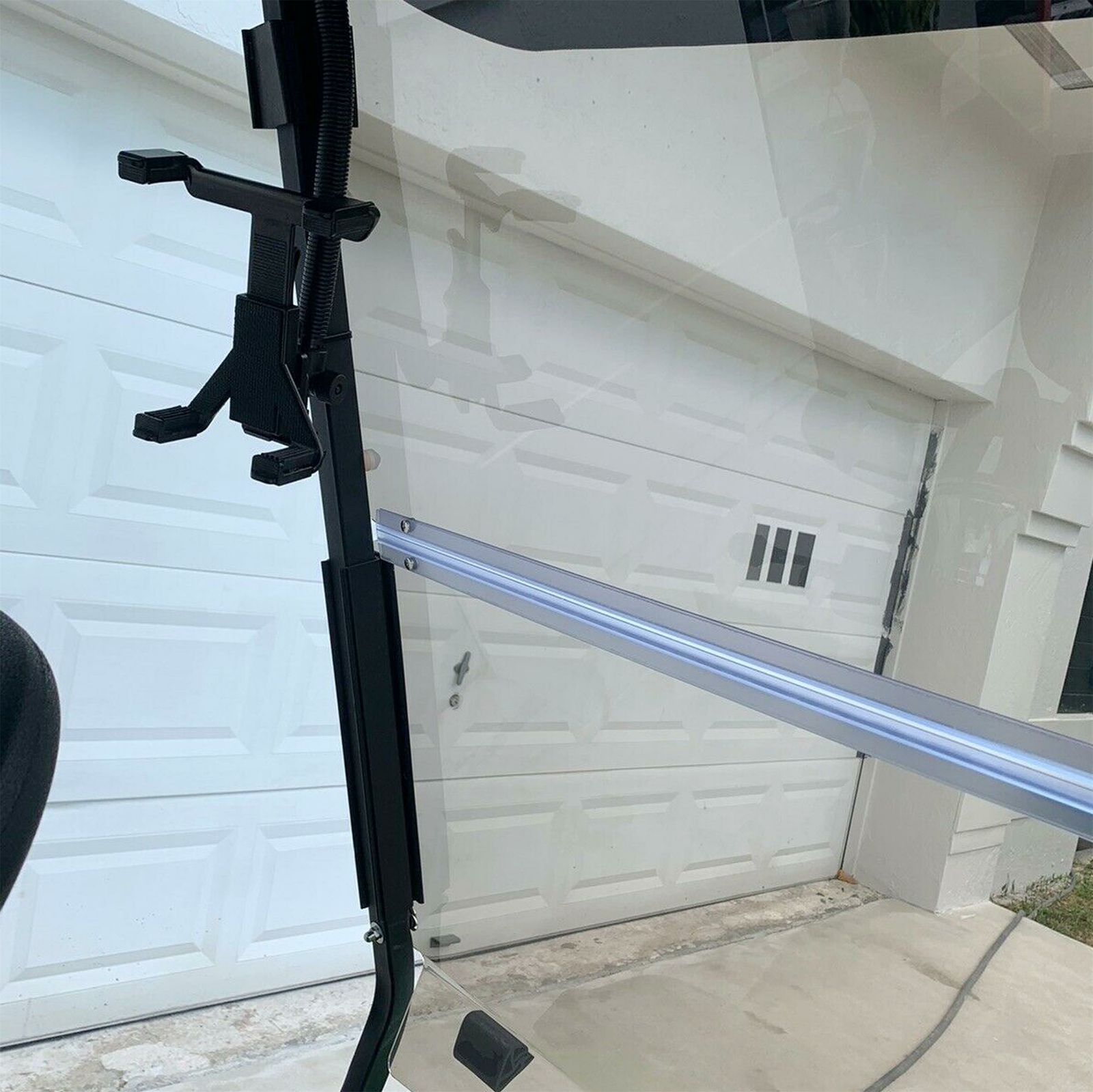 For Club Car Precedent (04-21) Golf Cart Acryl Fold Down Windshield - Tinted