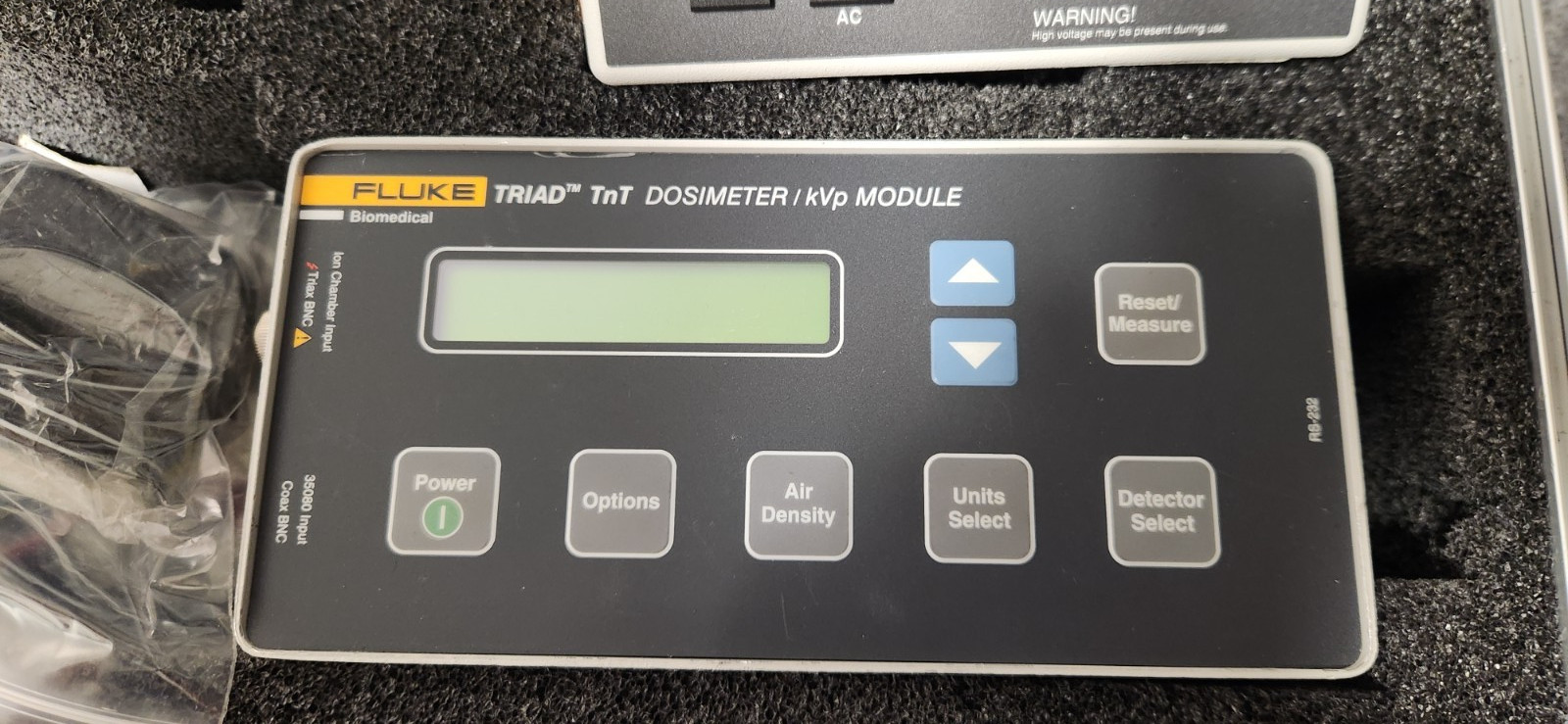 Fluke Biomedical Dosimeter Field Kt Triad TnT kVp module mA/mAs Meter, more