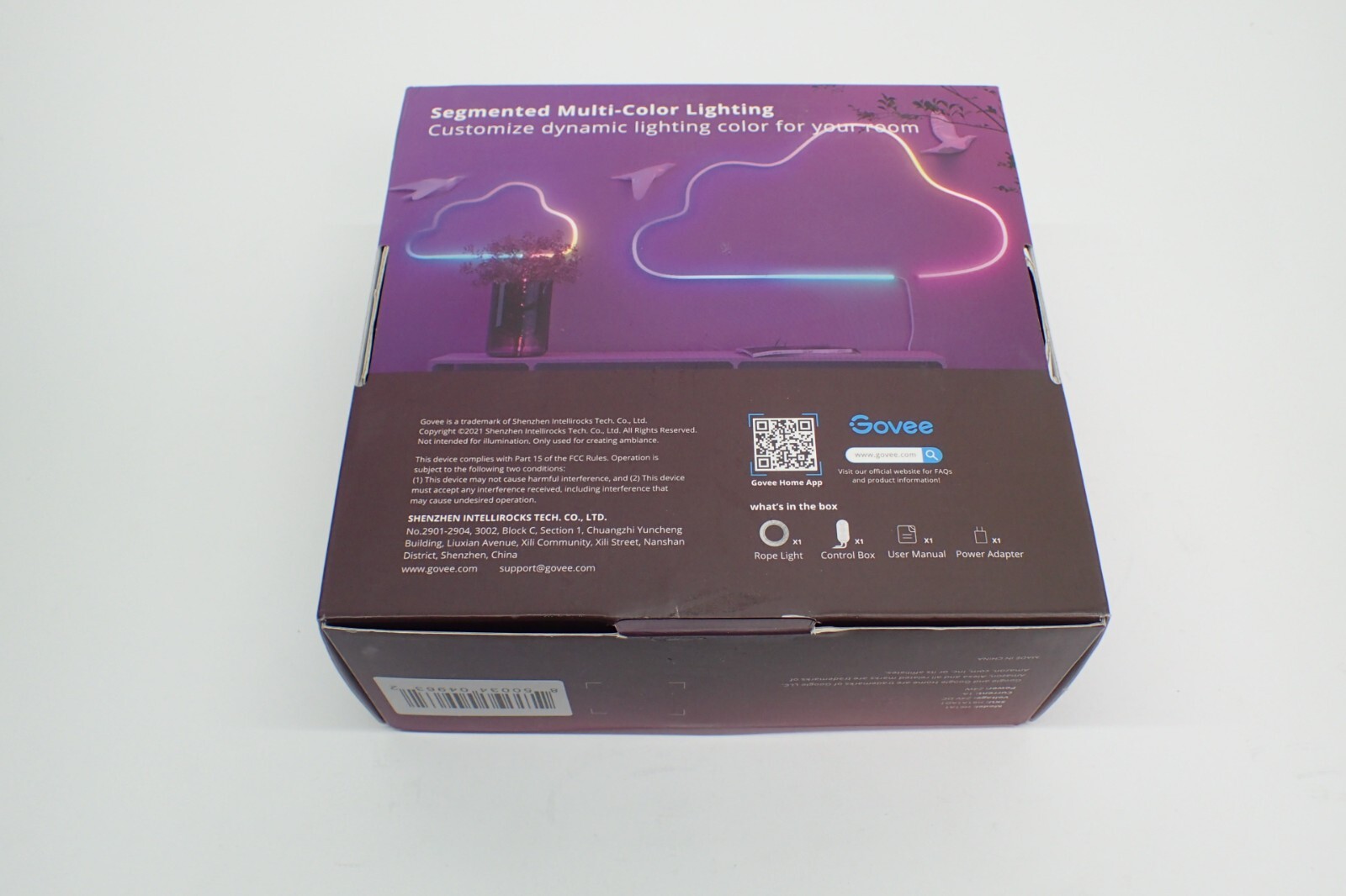 Govee - RGBIC Smart Neon Rope Light - 6.5 Ft *Open Box*