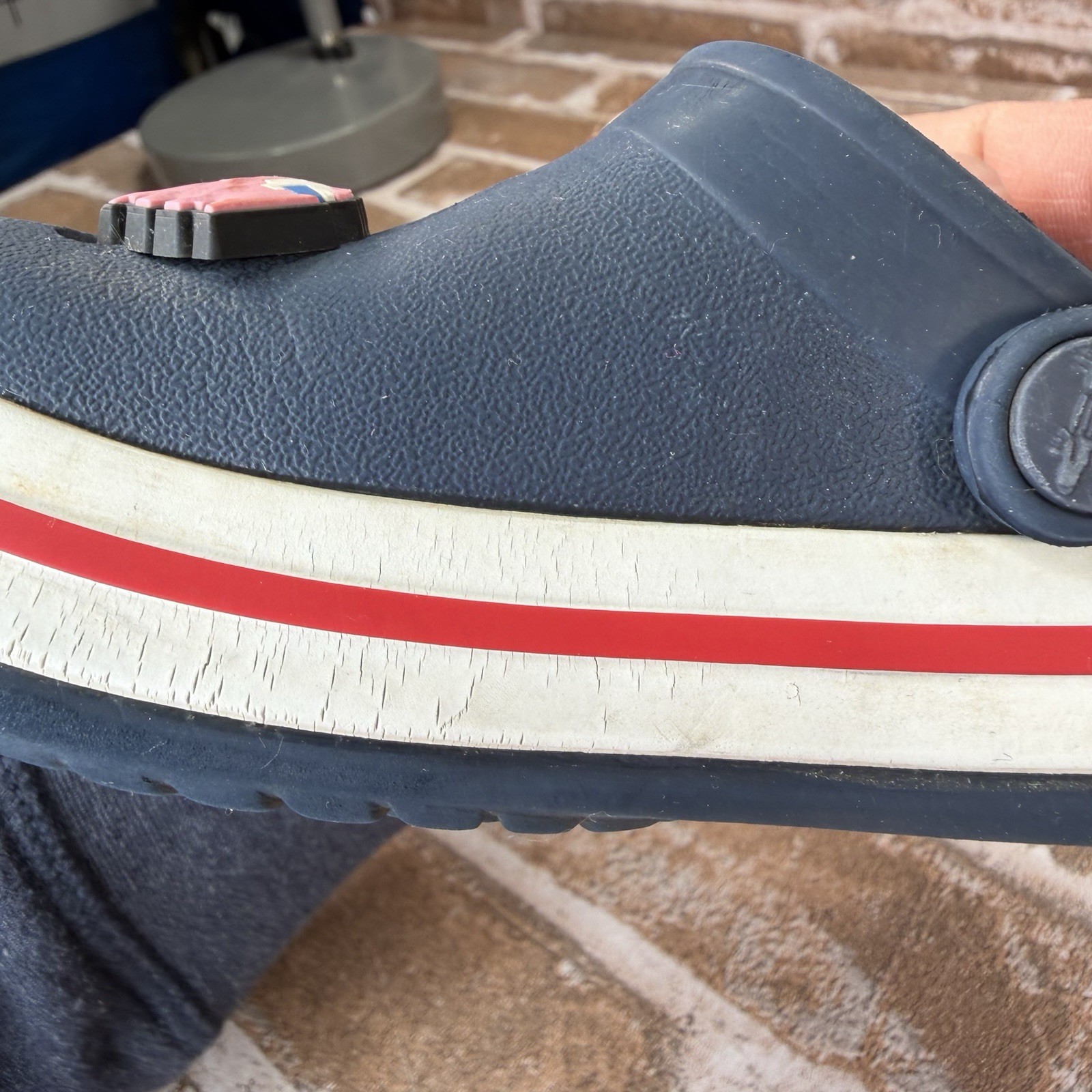 Crocs Classic Navy Blue Slip On Comfort Clogs Boys Toddler Size C8