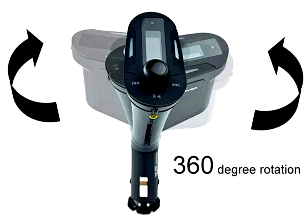 Receptor de audio inalámbrico auxiliar para coche Bluetooth adaptador transmisor