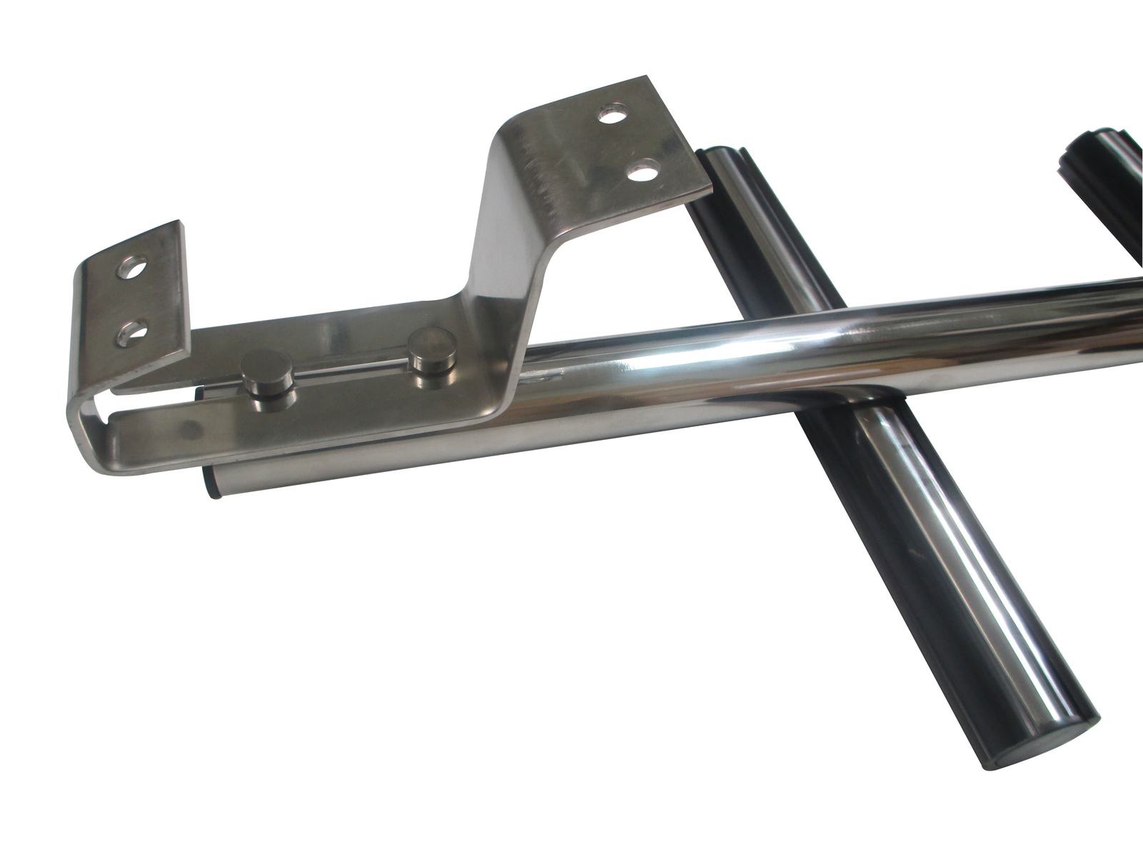 Pactrade Marine Boat 3 Steps Dive Ladder Stainless Steel w/ Non-slip Thread