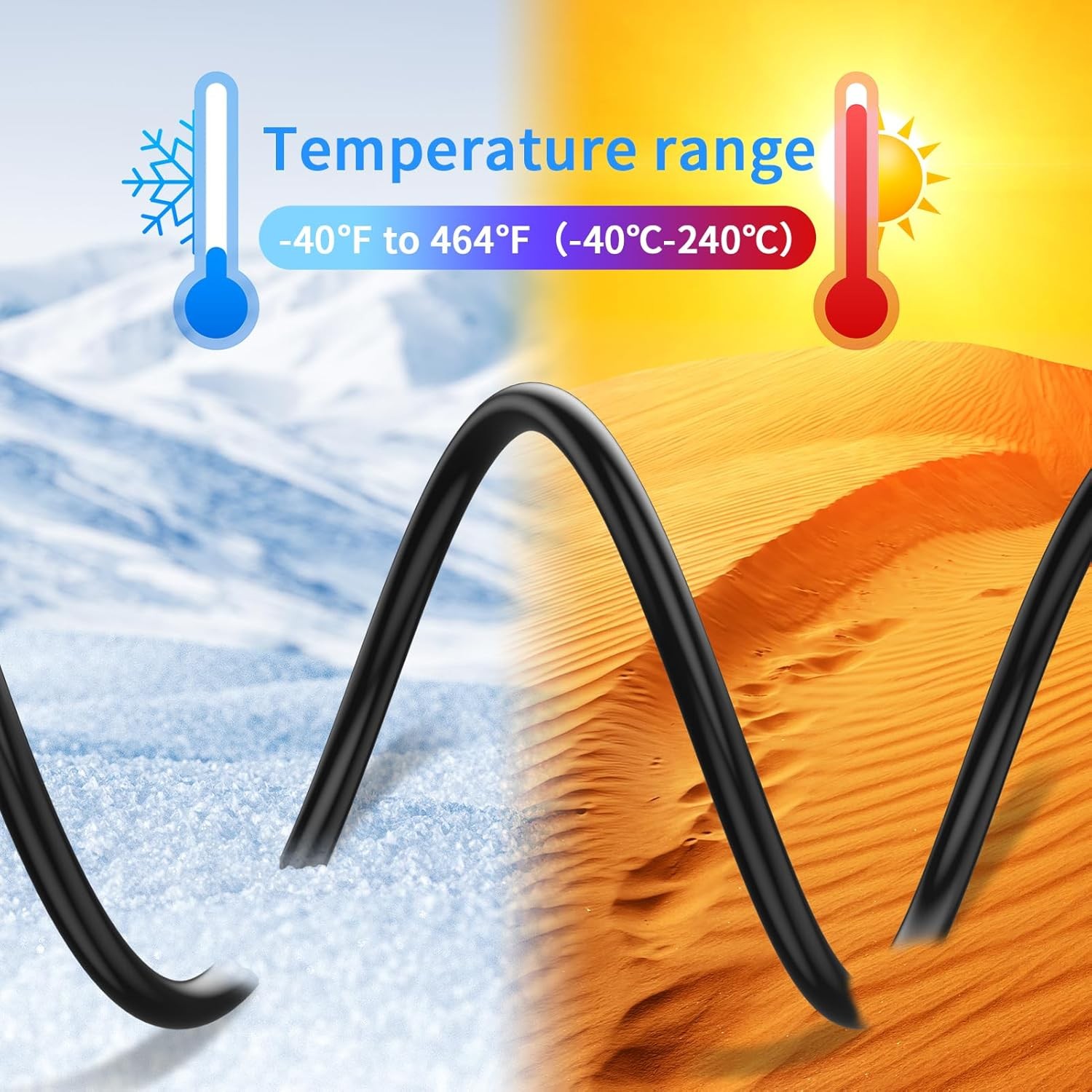 6Pcs 5Ft For Dodge Silicone High Performance Vacuum Hose Kit + 113PCS Connectors