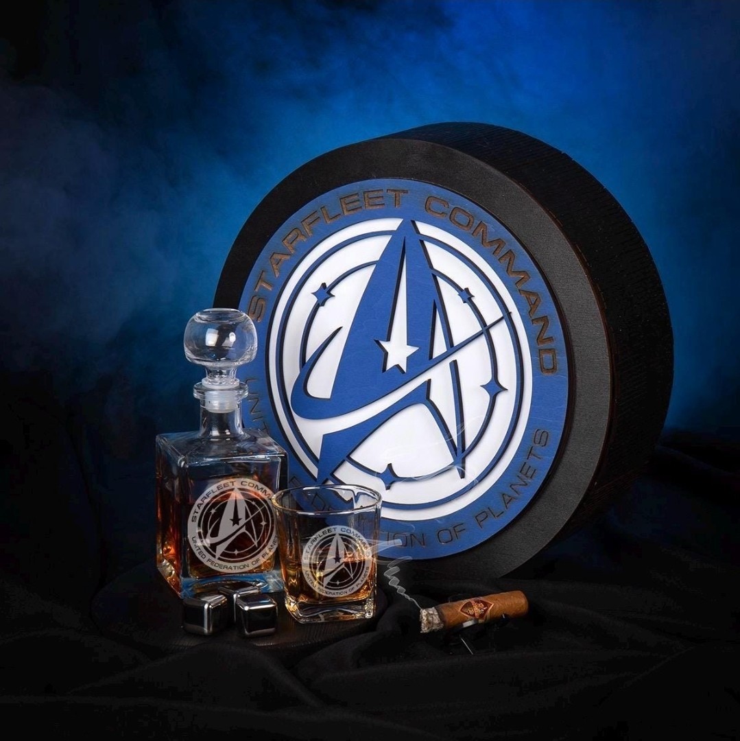 Command your collection with this stunning Starfleet Command...