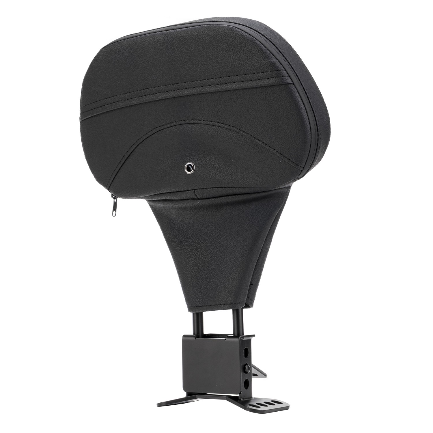 Plug-In Driver Rider Backrest Pad For Harley Touring Road Street Glide 2009-2026