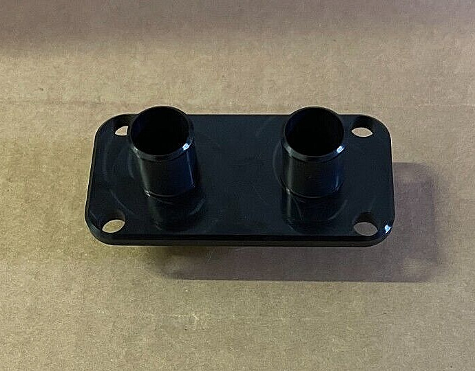 Ice tank intercooler bulkhead fitting for 3/4" hoses