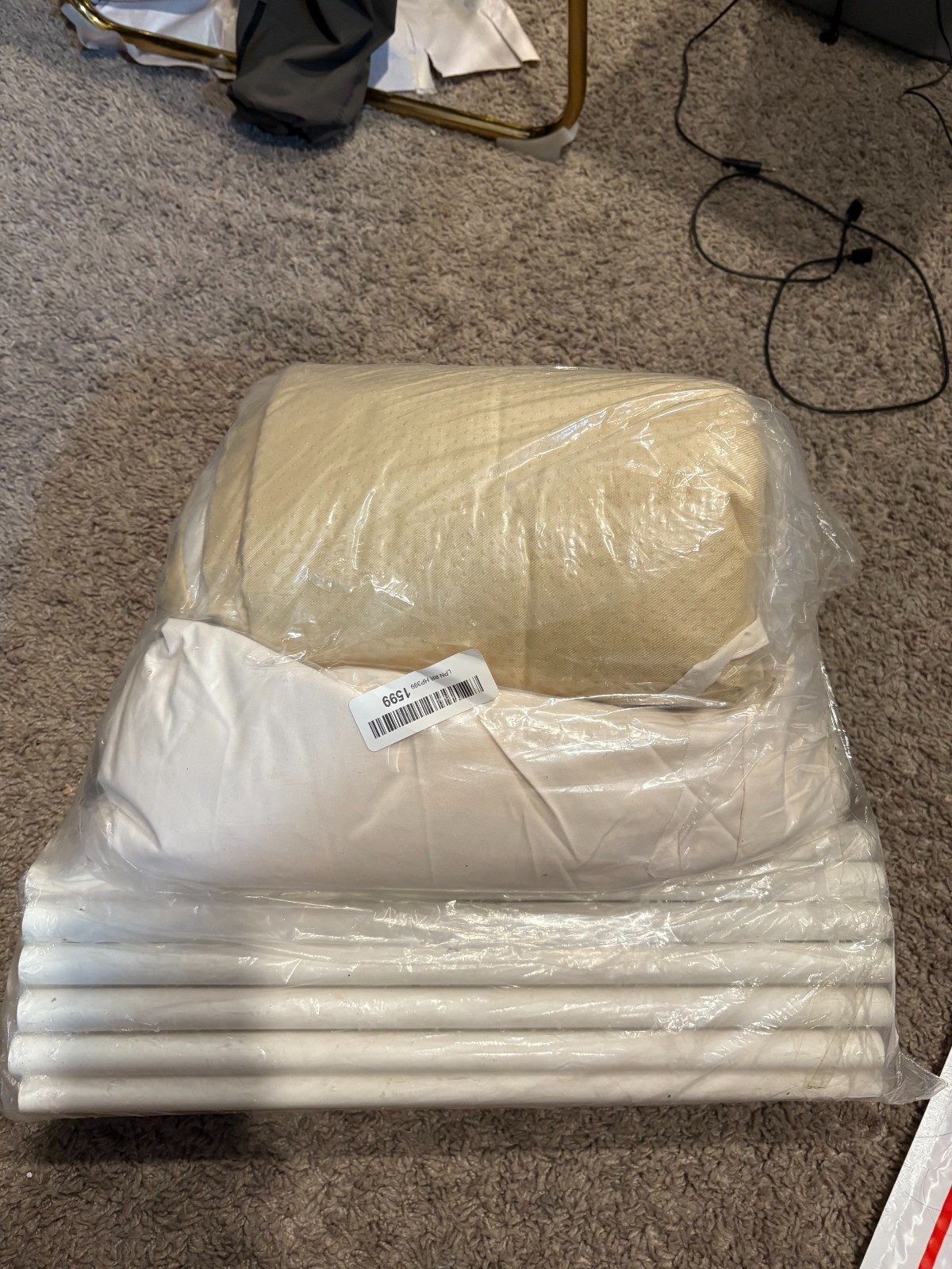 Little Dove Store Kids Tent 3 Windows Generic Model Indoor Outdoor Cream