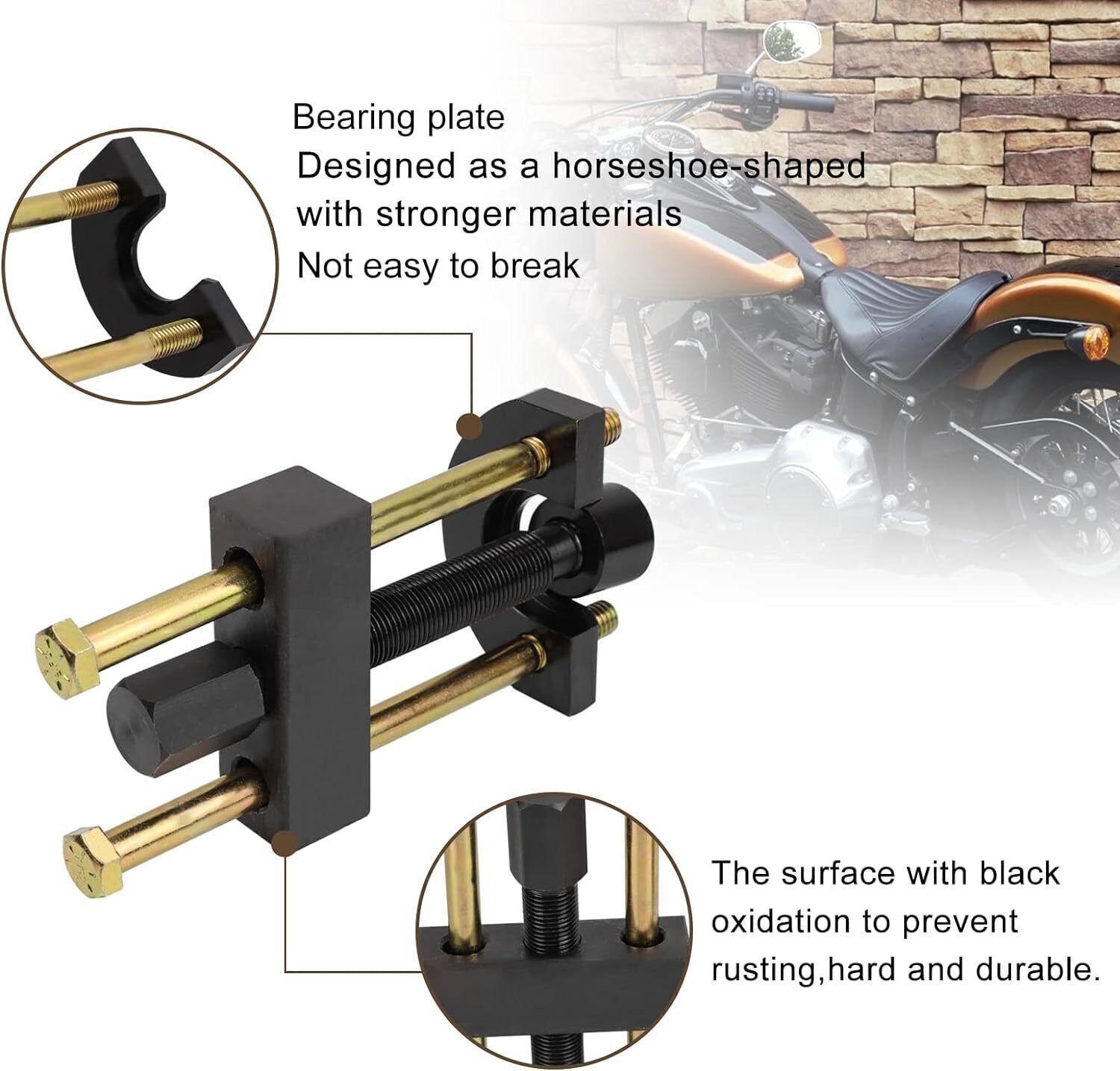 New Transmission Mainshaft Inner Bearing Race Puller Tool For Harley 34902-84