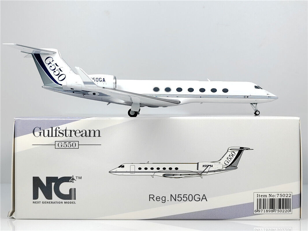 1/200 NG Model Gulfstream G550 Jet Business Original Factory Paint N550GA Model
