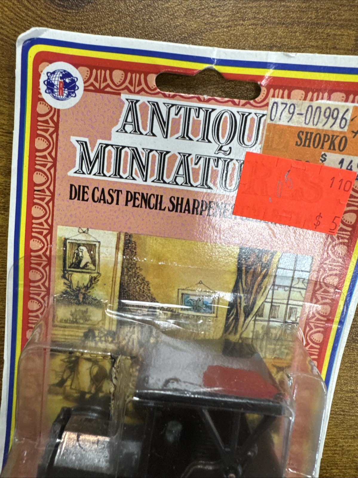 Vintage Antique Finished Die-Cast Miniature Car Pencil Sharpener