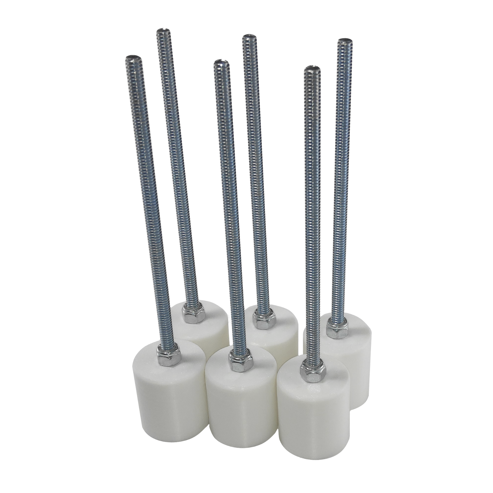 12 Weave Pole Pegs & 12 Jump Cups Dog Agility Equipment You Cut Poles to Length