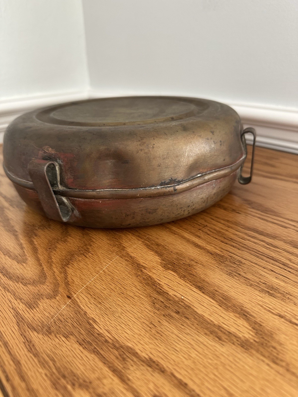 Antique U.S. Civil War Signal Corps Copper Canteen