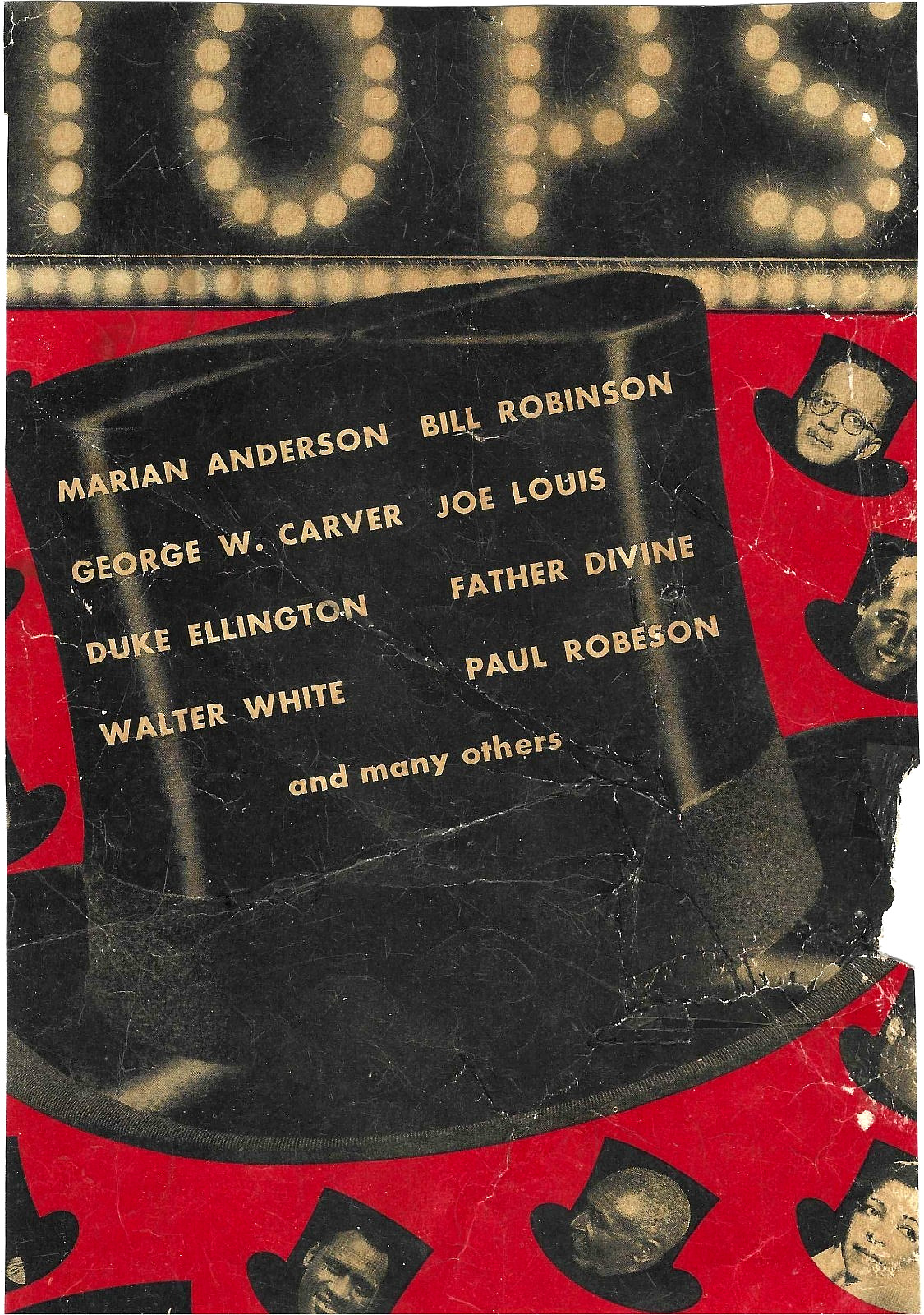 c1940~FREE! African American Doll~Vintage Promotional Ad for The Crisis Magazine