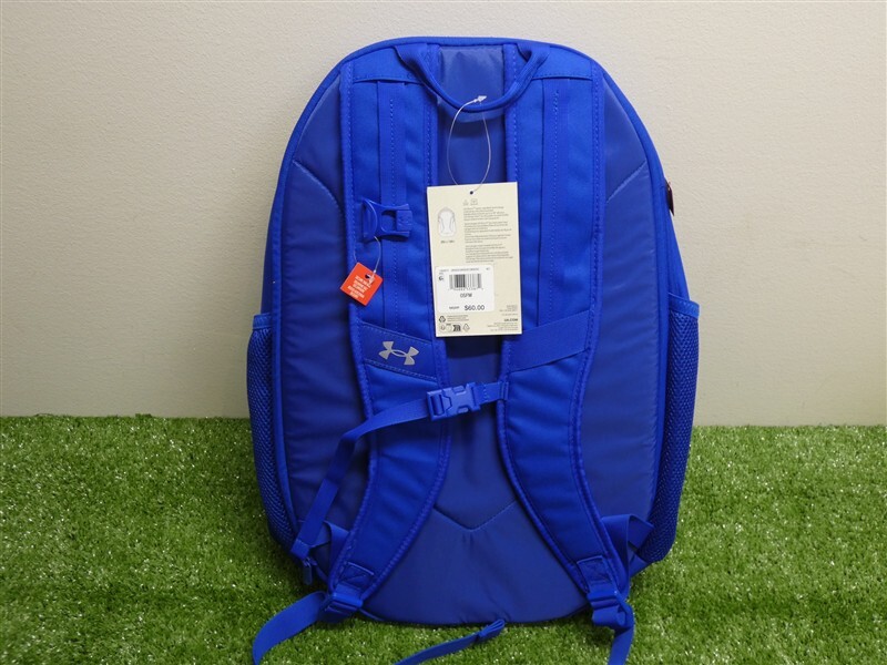 Under Armor Hustle 6.0 Team Backpack Unisex-Adult Royal Blue New