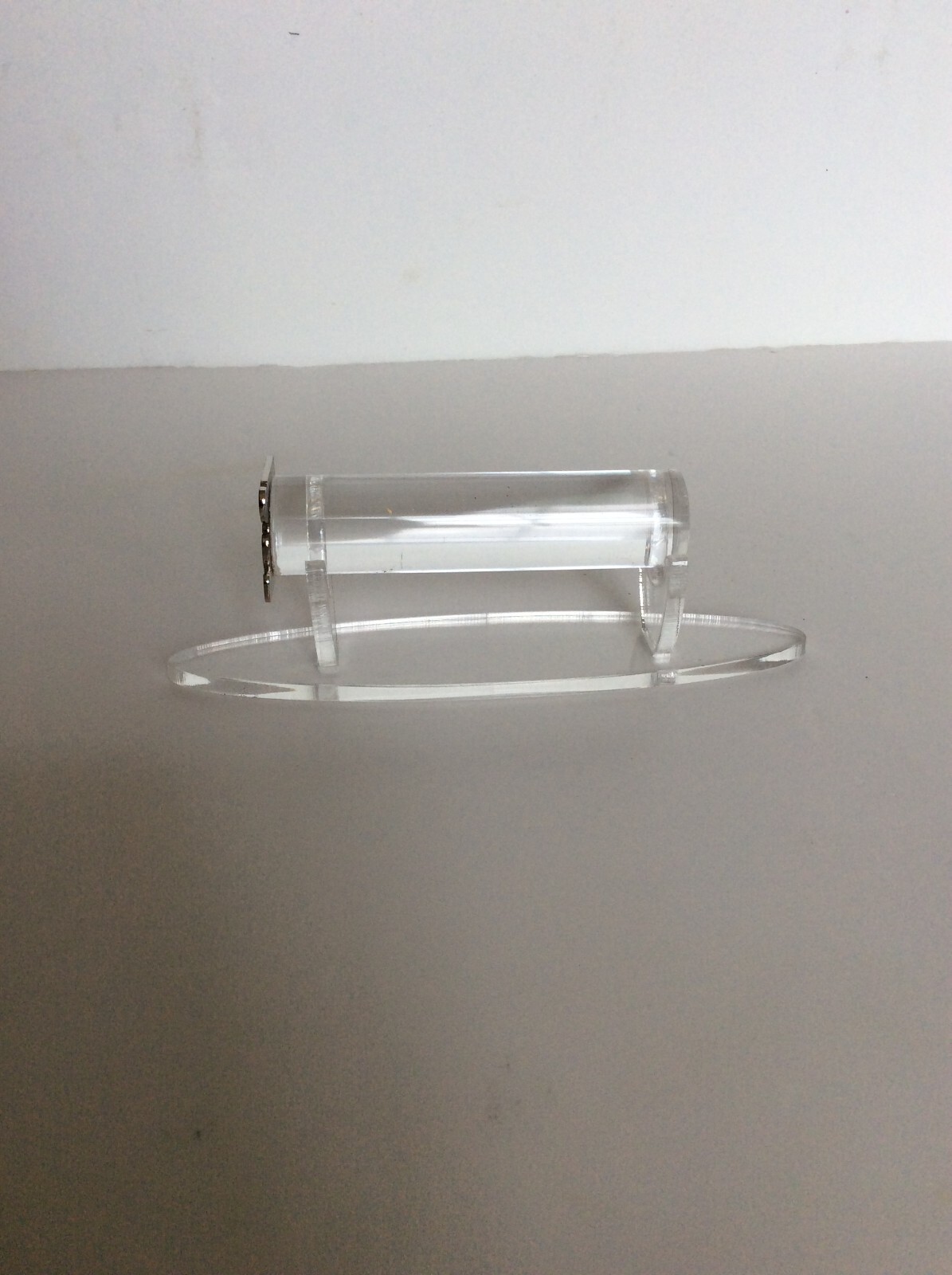 Handgun Firearm Gun Safe Shelf Display Rod - GLOCK Chrome 7/8" by 1" Topper