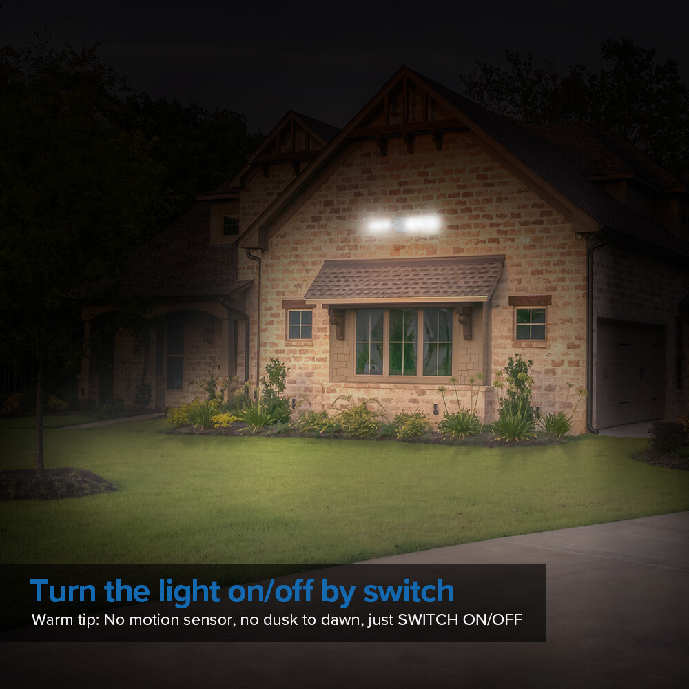 10000LM Outdoor Safety Motion Sensor LED Security Light Wall Mounted