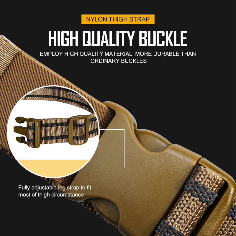 IDOGEAR Tactical Thigh Strap Elastic Band Strap Duty Leg Hanger Thigh Holster