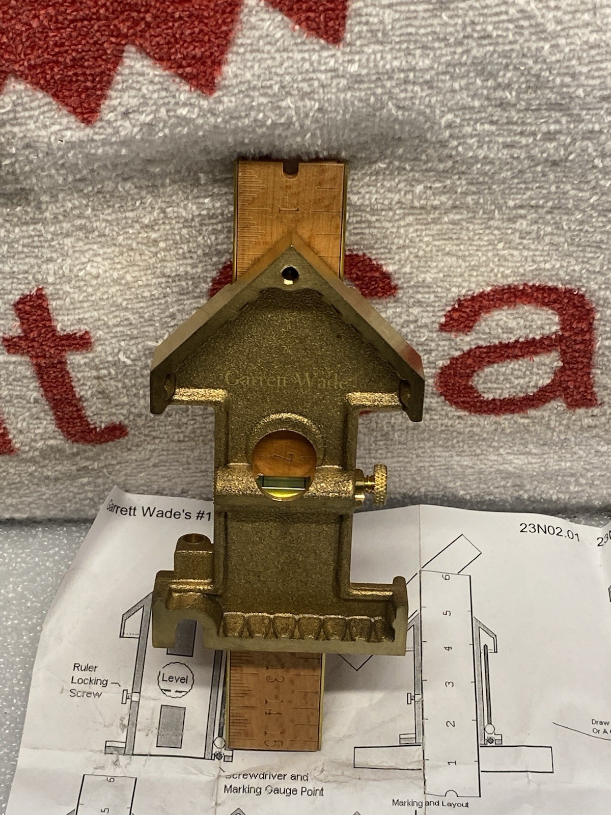 Vintage Garrett Wade Odd Job with 6" Rule