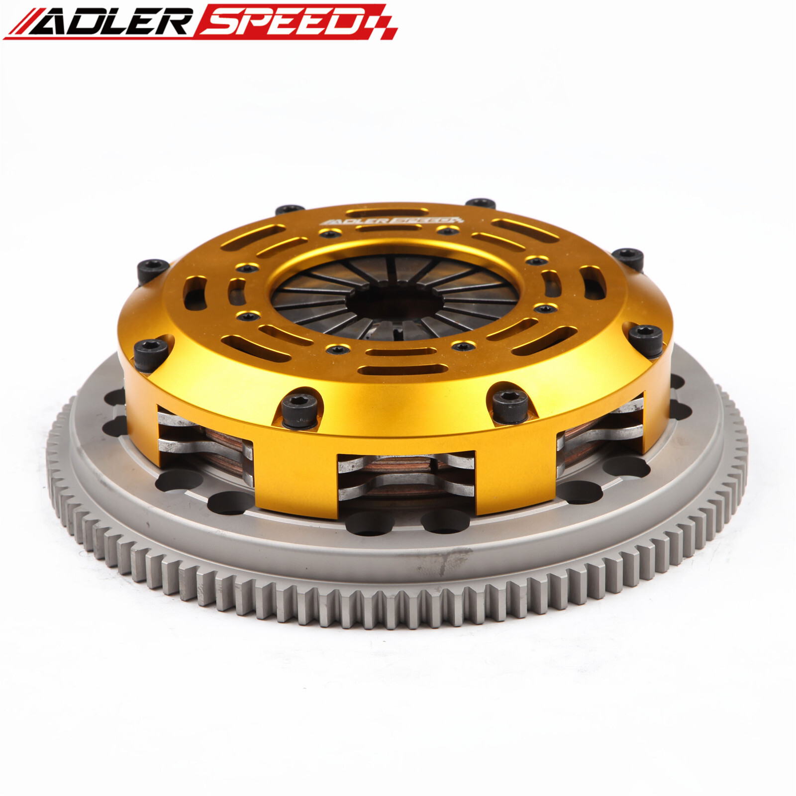 Racing Clutch Twin Disc Kit & Flywheel For Toyota Corolla Celica Matrix Medium