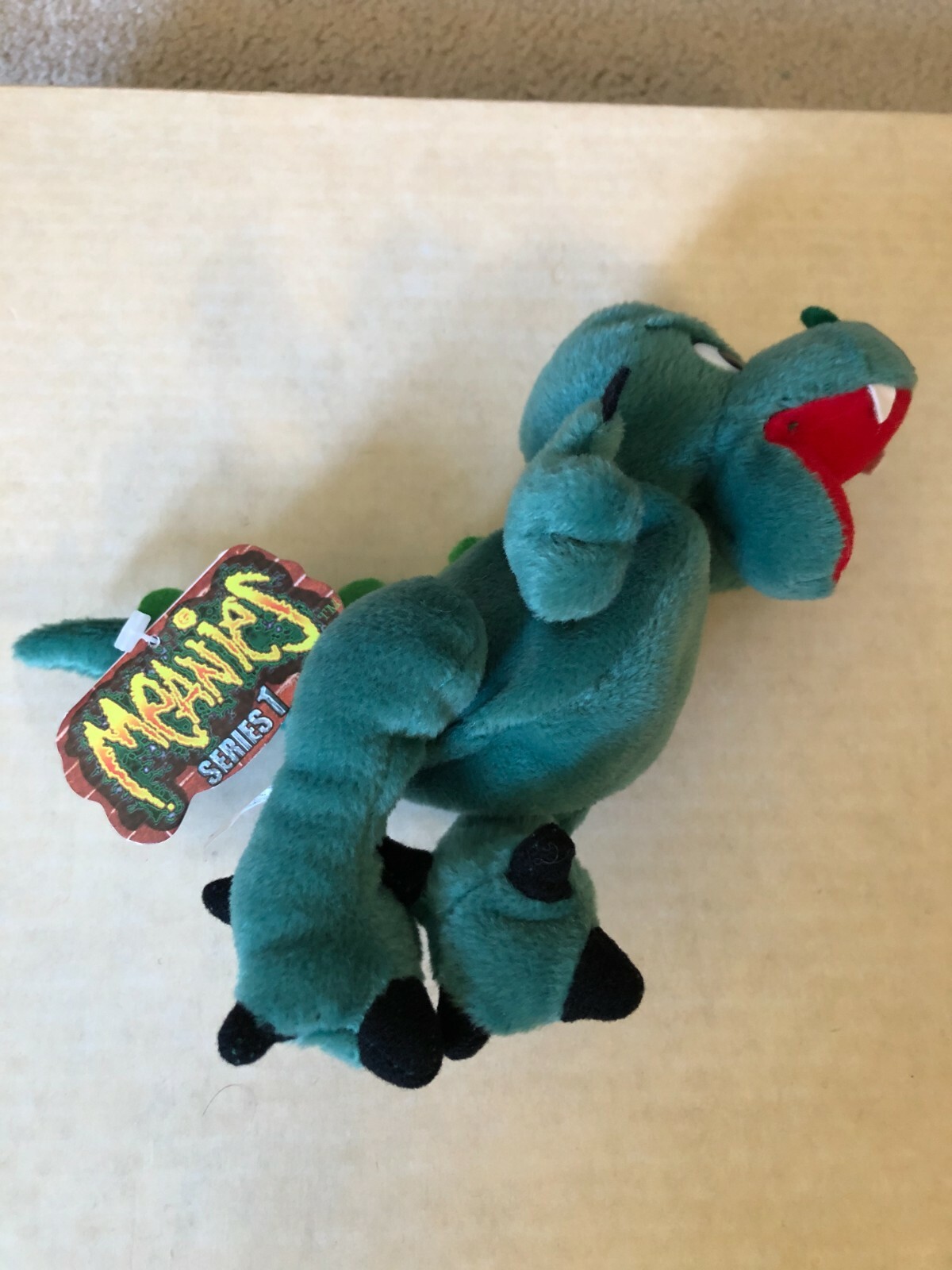 Boris the Mucousaurus Series 1 Meanie with Tag Plush Version