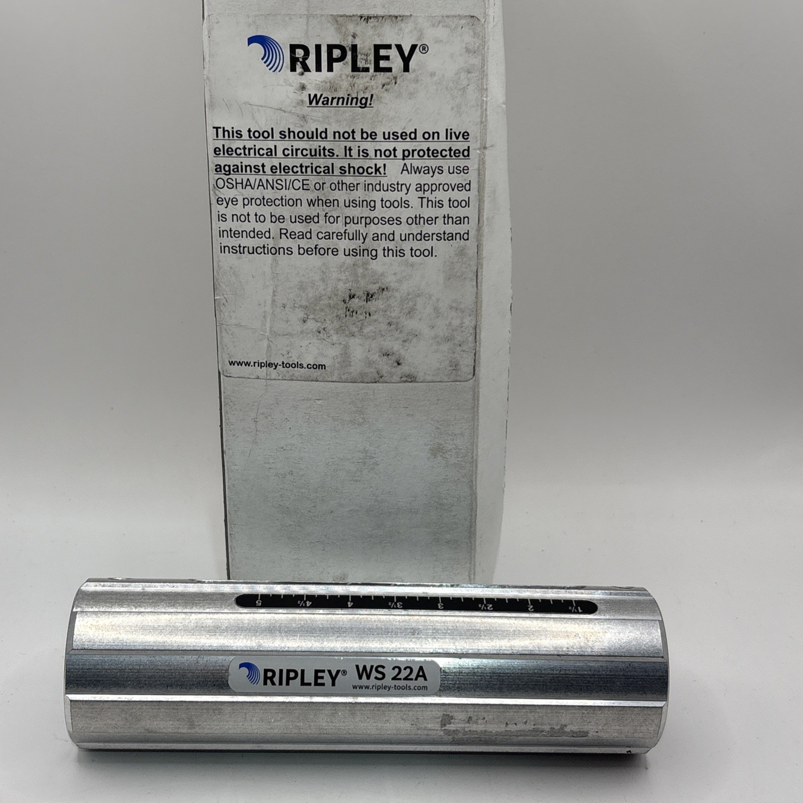 Ripley WS 22A End Stripper W/ 1/2” SQ SKT DR, 12340-3