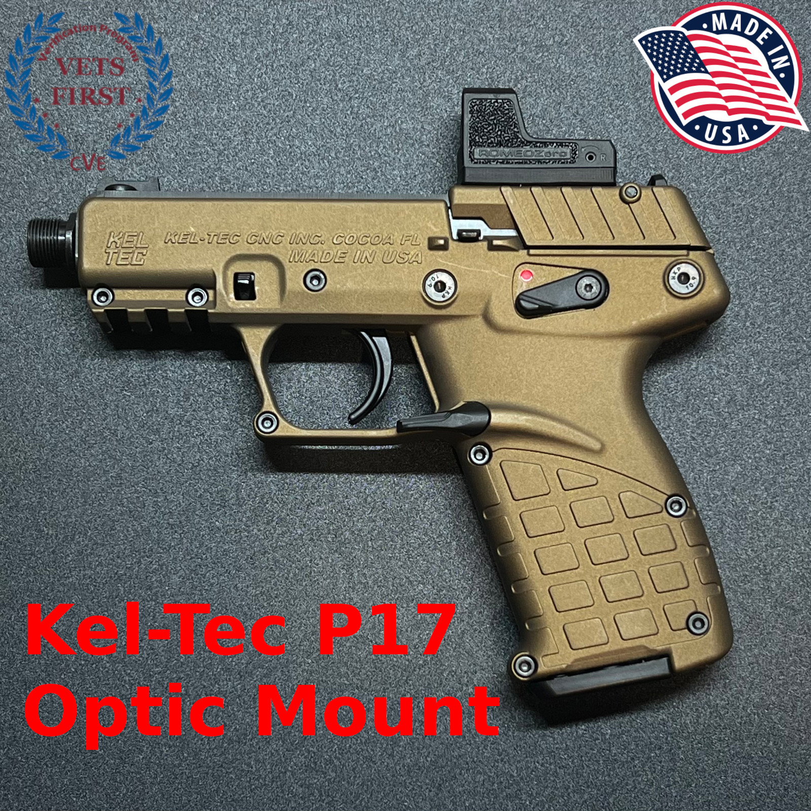 Kel-Tec P17 RMSc Optic Plate [Original Creator]
