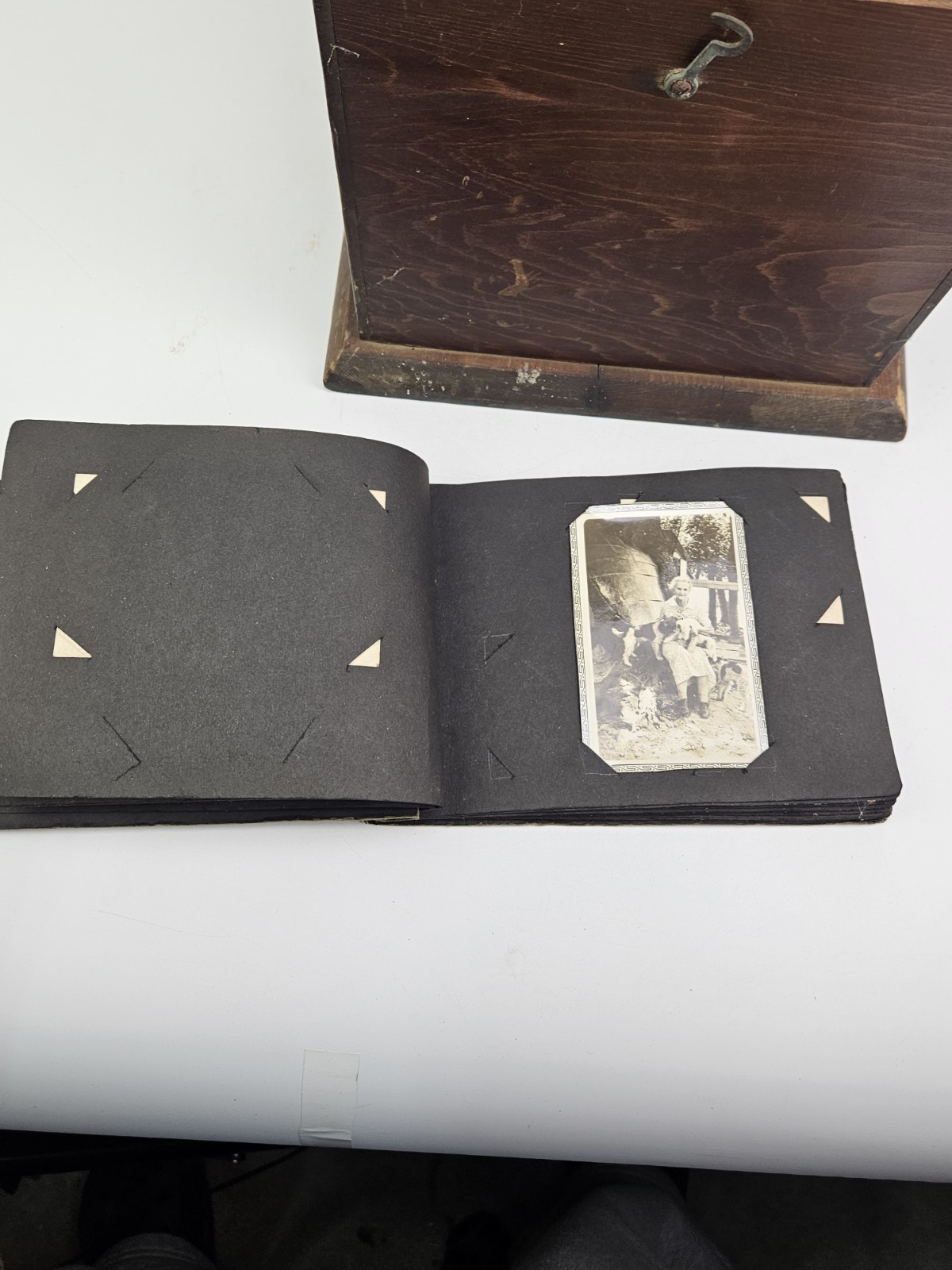 Antique Wooden Light Box For Developing Film Photo Developer Vintage Darkroom
