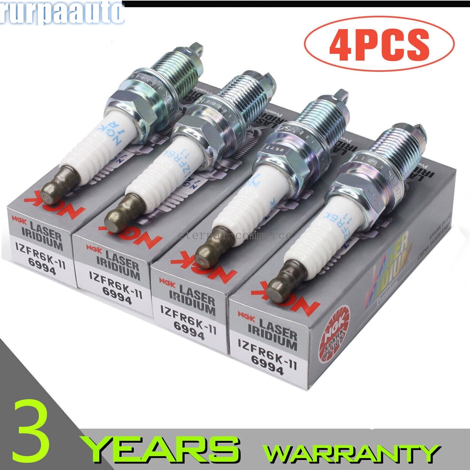4PCS NGK Iridium Spark Plugs IZFR6K11 For Honda Accord Civic Acura MDX RSX RL TL