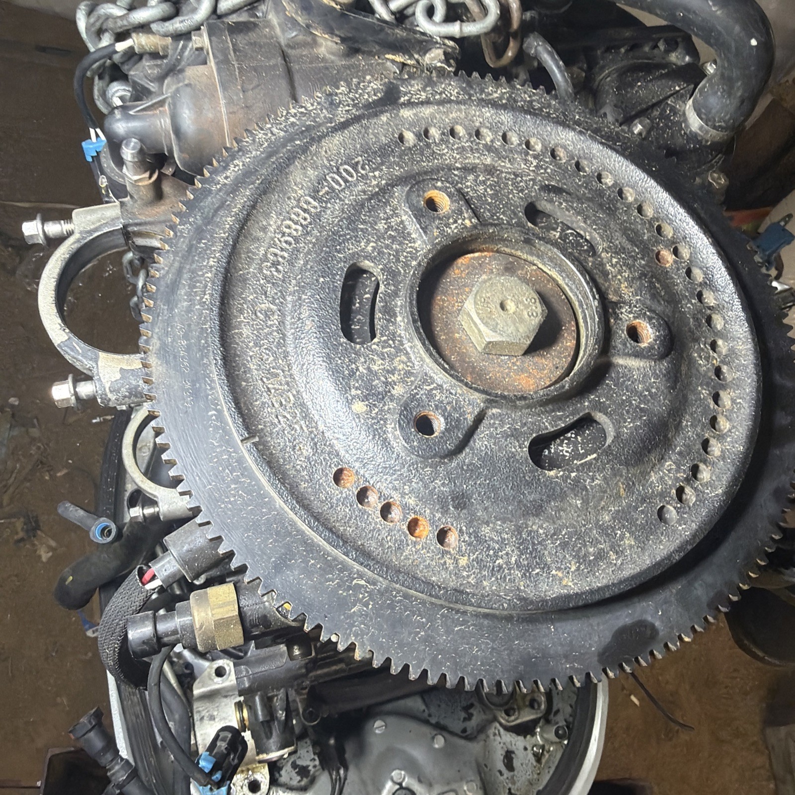 Mercury Verado 200-275HP Freshwater Powerhead L6 2005-2007 Running Take Off