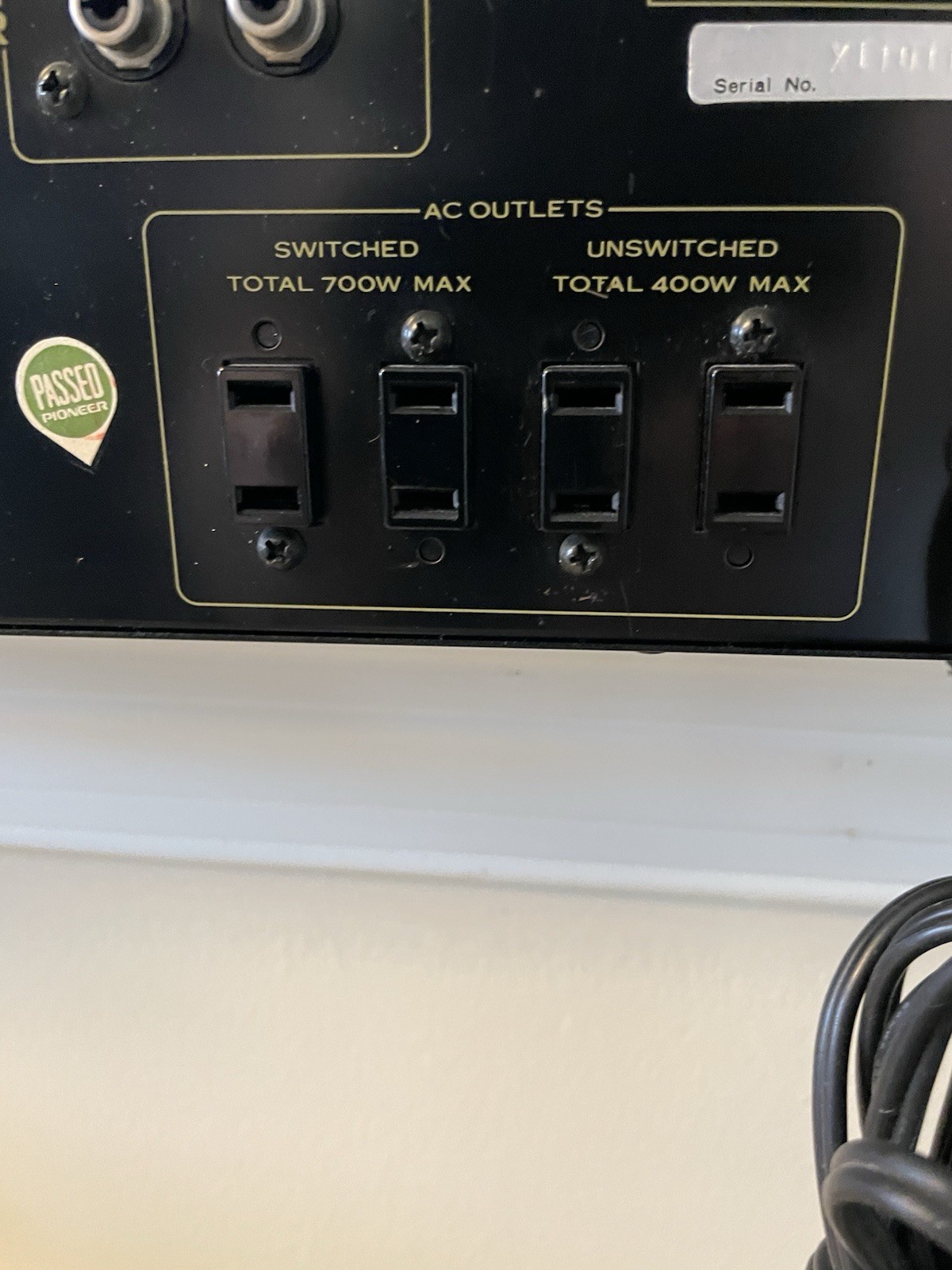 Pioneer C-73 Stereo Preamplifier Rare Spec-3