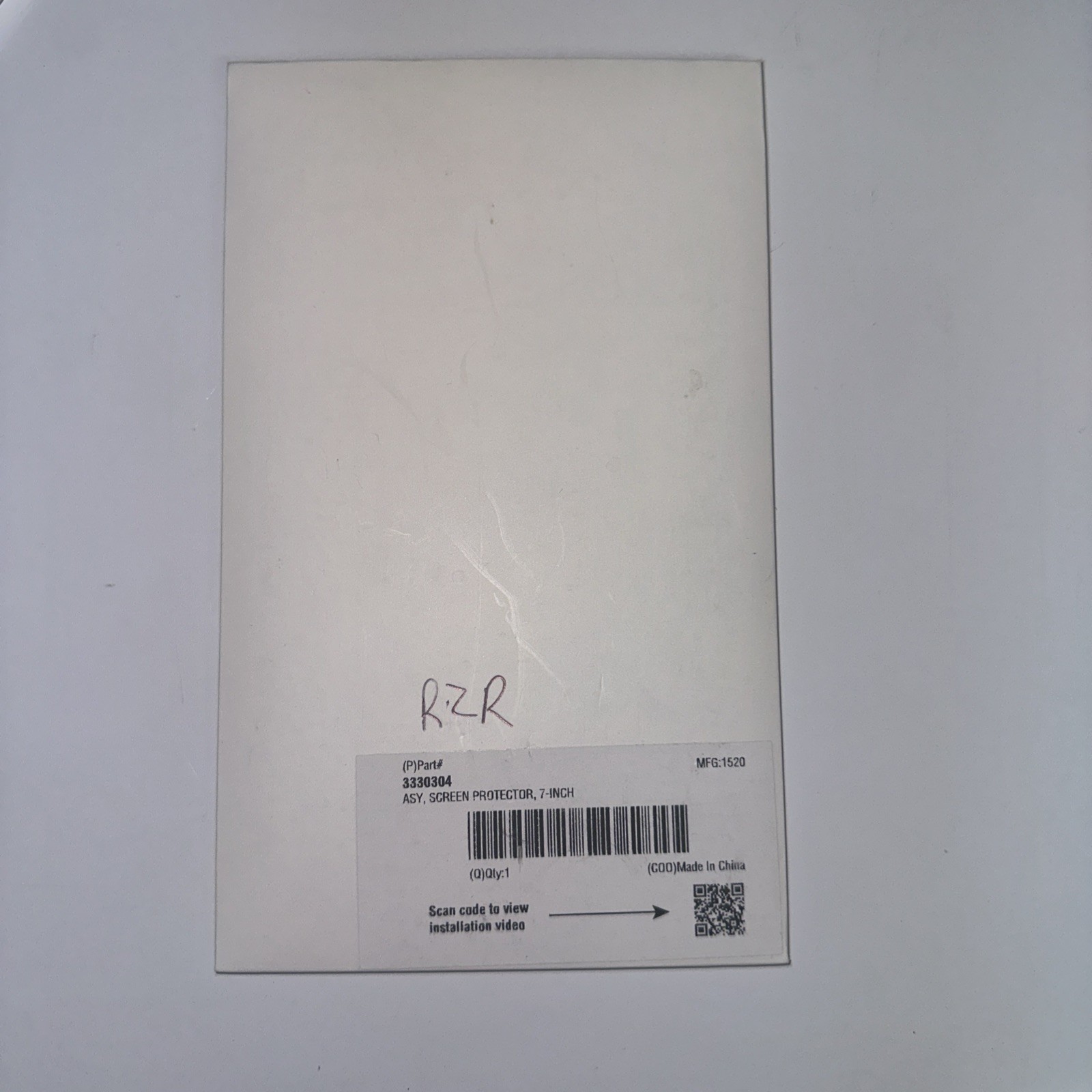 Polaris OEM 7" Ride Command Display Screen Protector Assembly 3330304