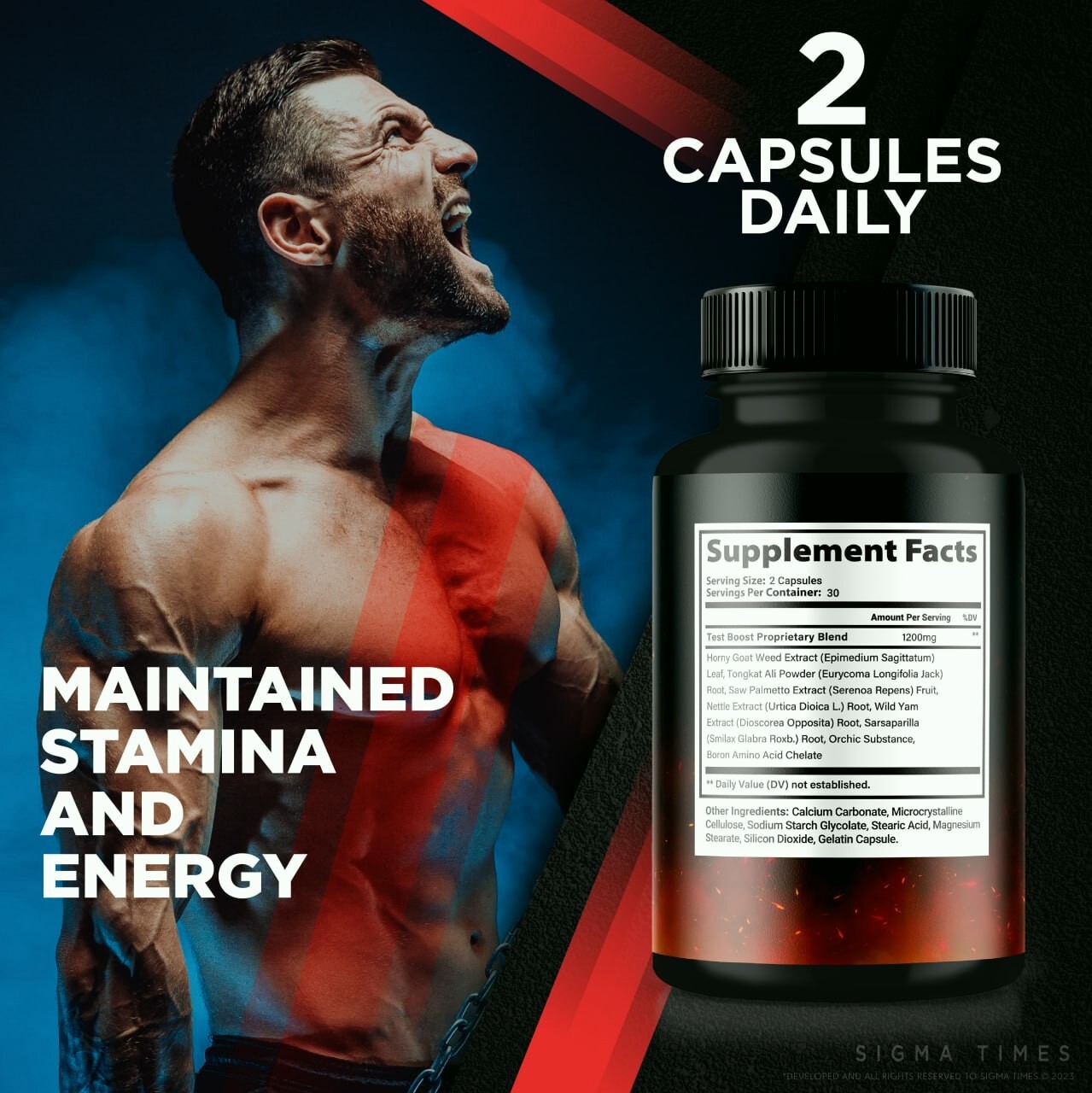 Rhinox X Enhancement Pills for Men, Supports Performance & Male Energy 60ct