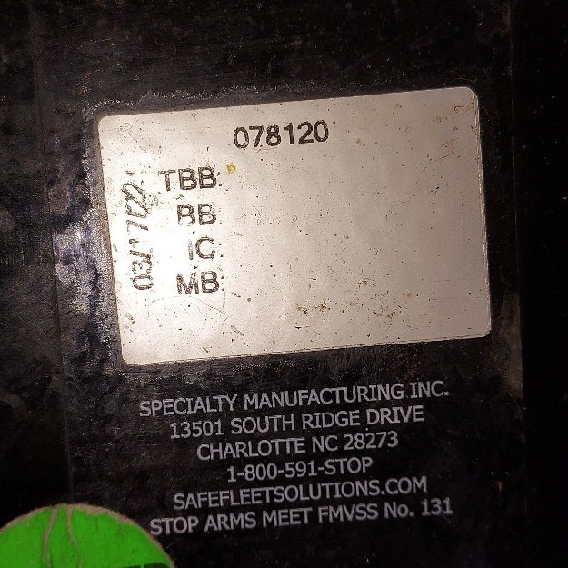 SMC78120 Stop Arm/Crossing Gate Motor, 3564899C1, 3582212C91, SMA 78120