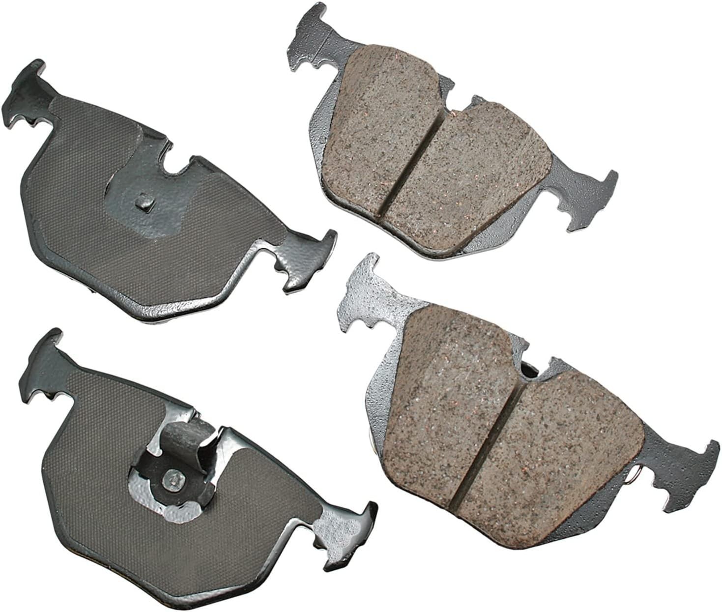 Rear Disc Brake Pad Set OES AKEBONO EUR683 for BMW, Land Rover