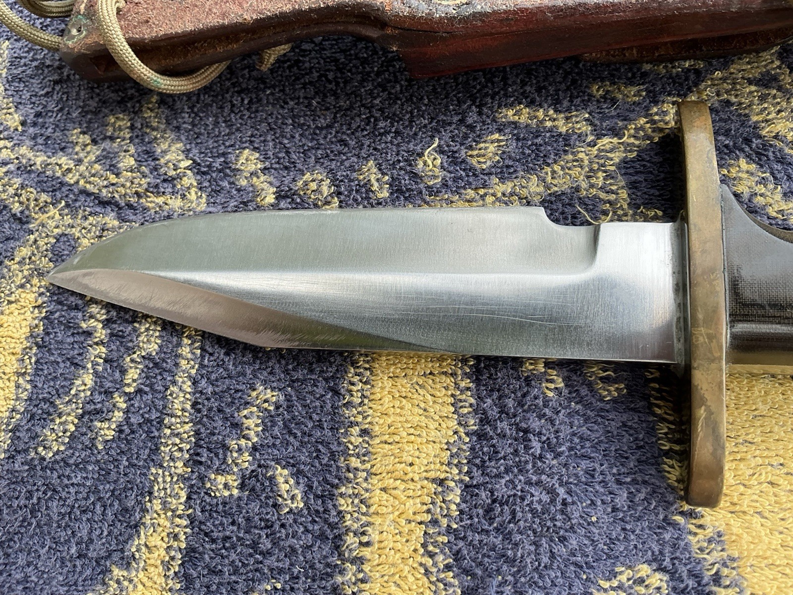 Randall Made Knife Model 15 Airman Micarta Handle Fixed Blade