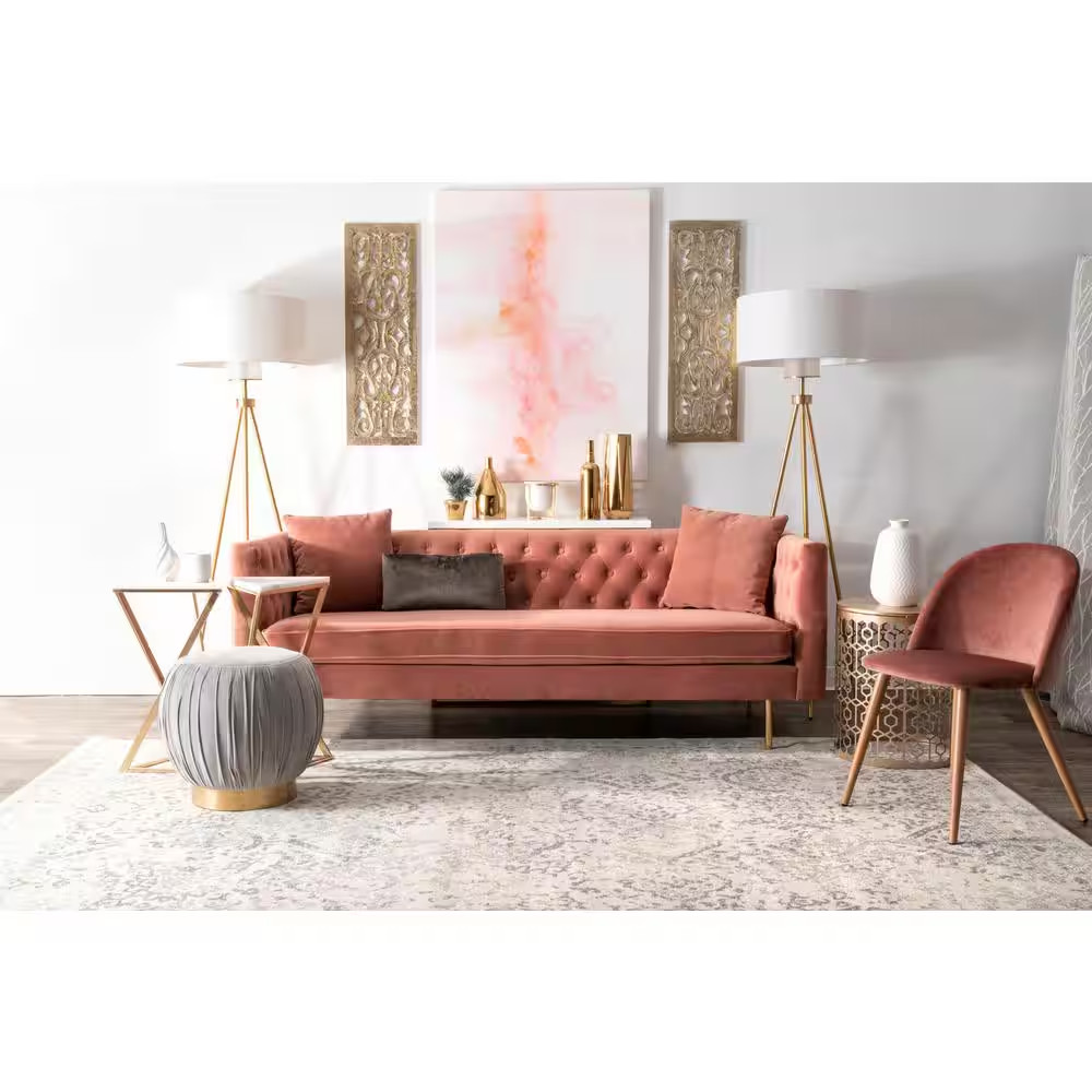 Odell Distressed Persian Ivory Doormat 2 Ft. X 3 Ft. Area Rug