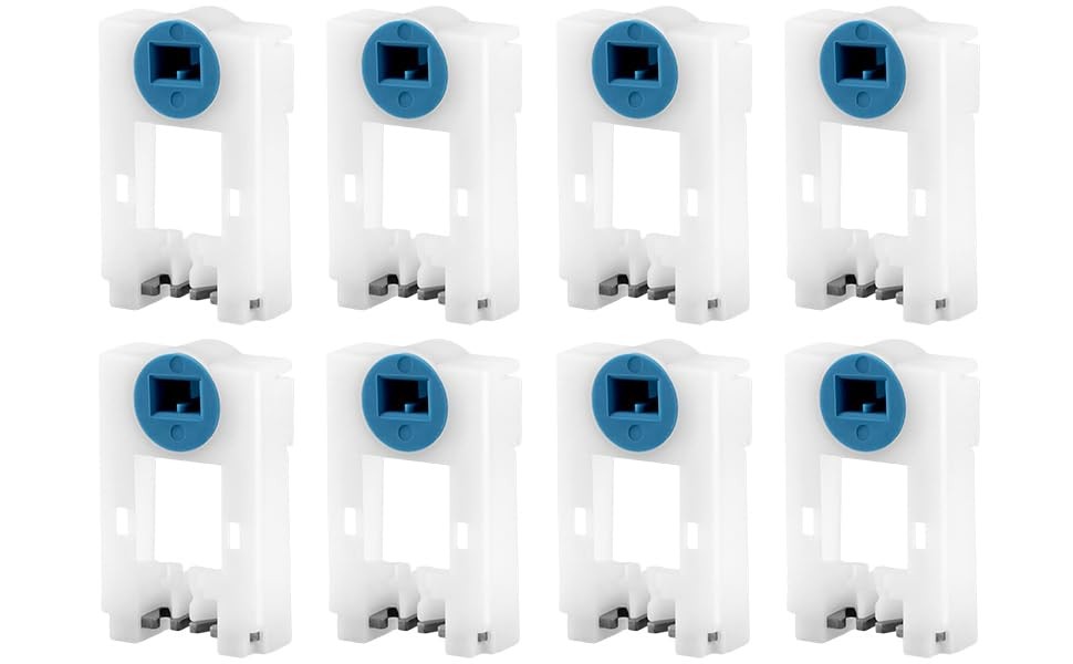 QWORK Tilt Window Spiral Balance Pivot Lock Shoe, 8 Pack Glass Filled PA...